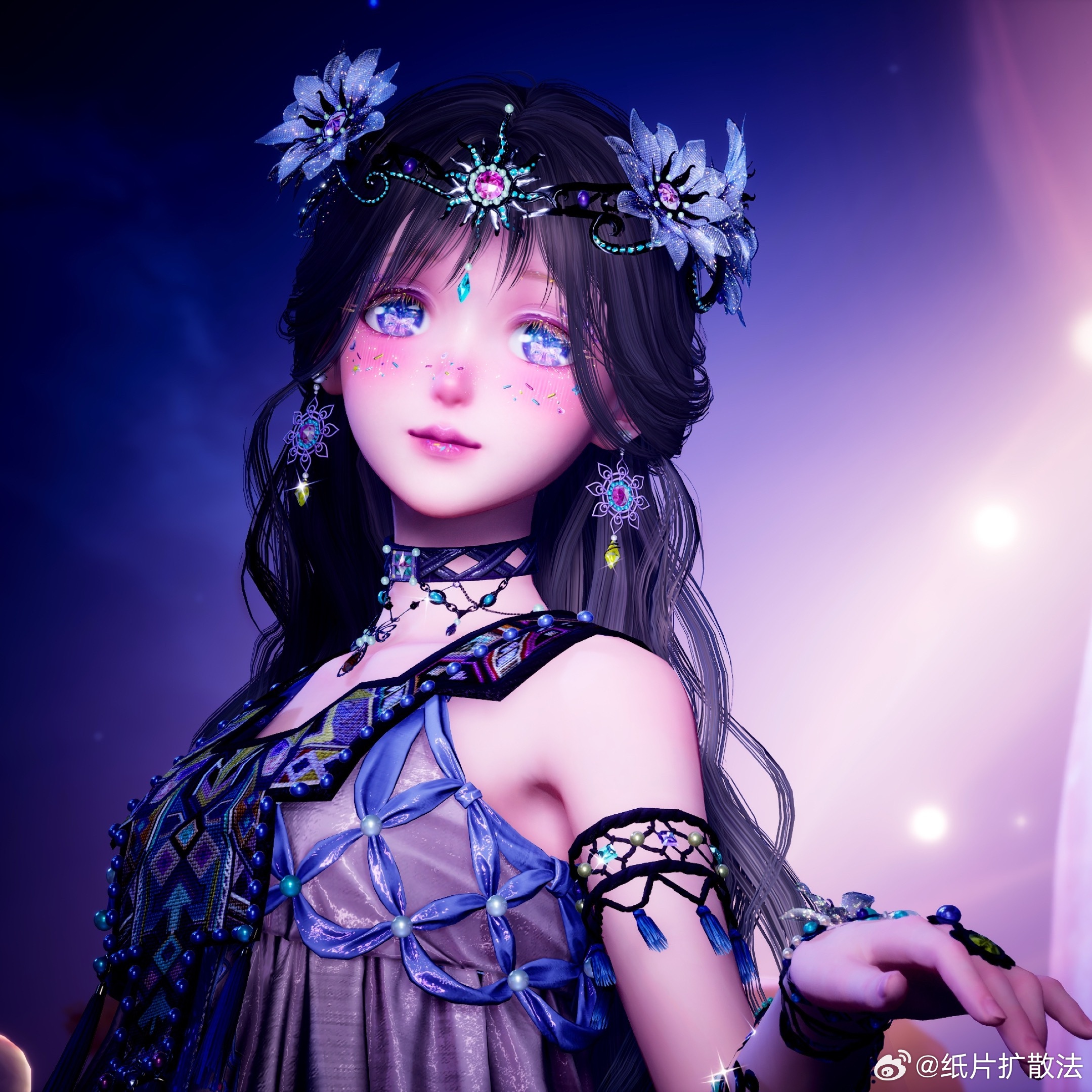 无限暖暖    【Nikki 💖 暖暖摄影📹】山野星月无限暖暖千星所向的旅途