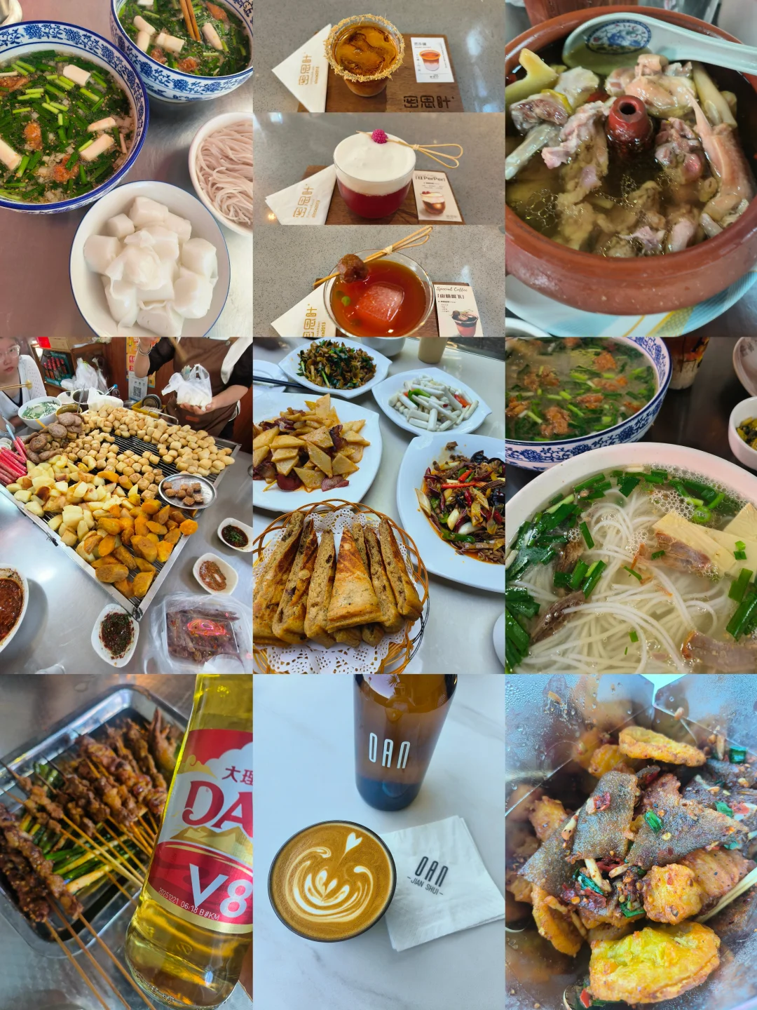 关于在建水两天都吃吃喝喝了些什么