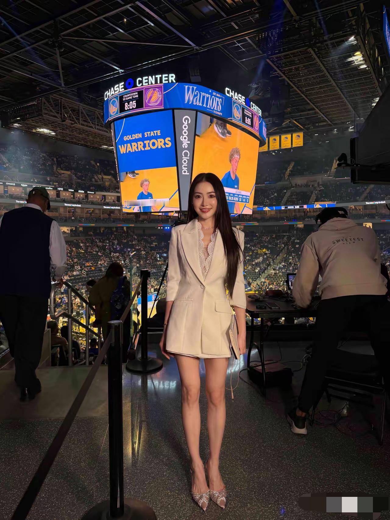 经常看NBA的朋友都认识她