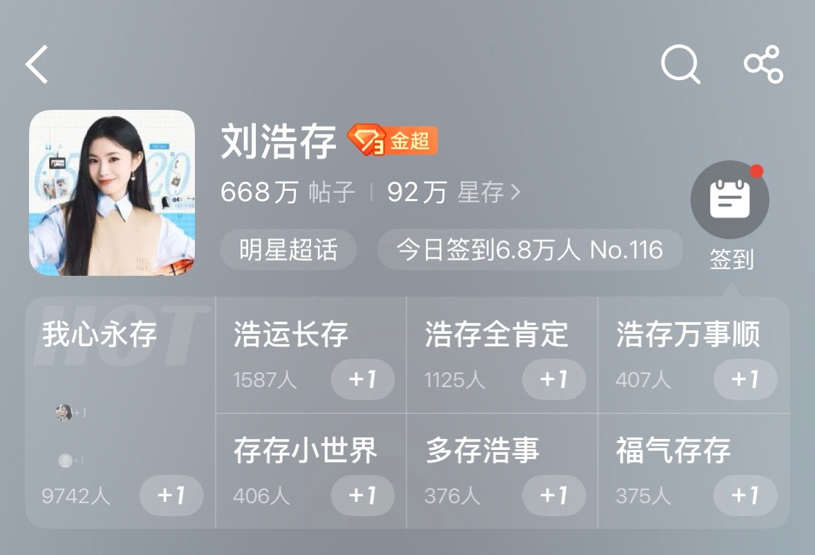 刘浩存 和赵今麦超话的极致反差，到底谁赢了？？？ 