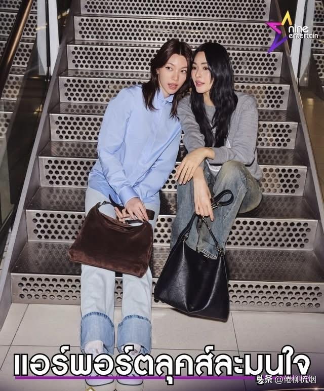 Lingling邝玲玲、Orm启程前往巴黎时装周。。