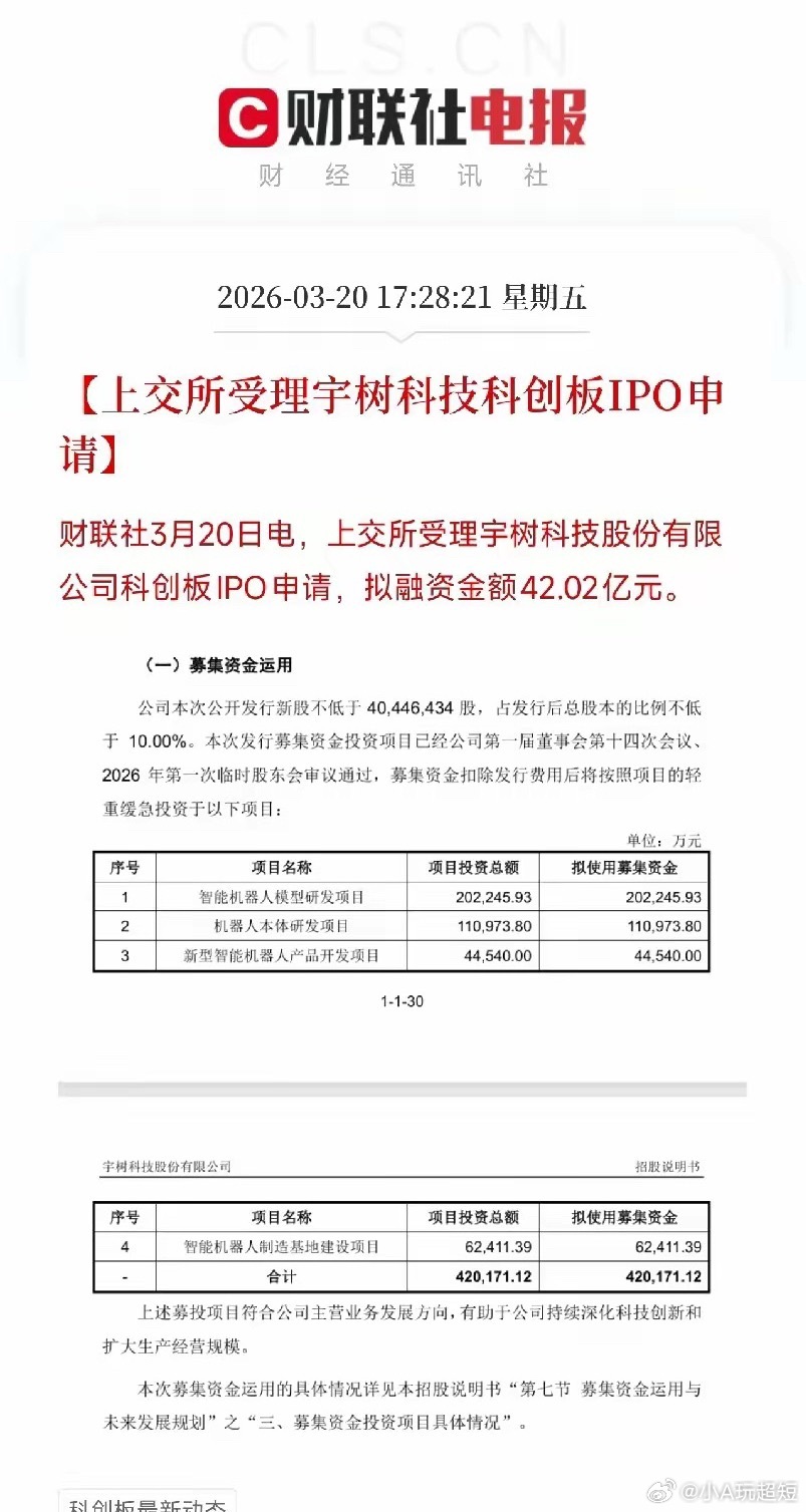 宇树科技IPO受理！营收暴增335%，人形机器人第一股要来了，有那些概念股今天，