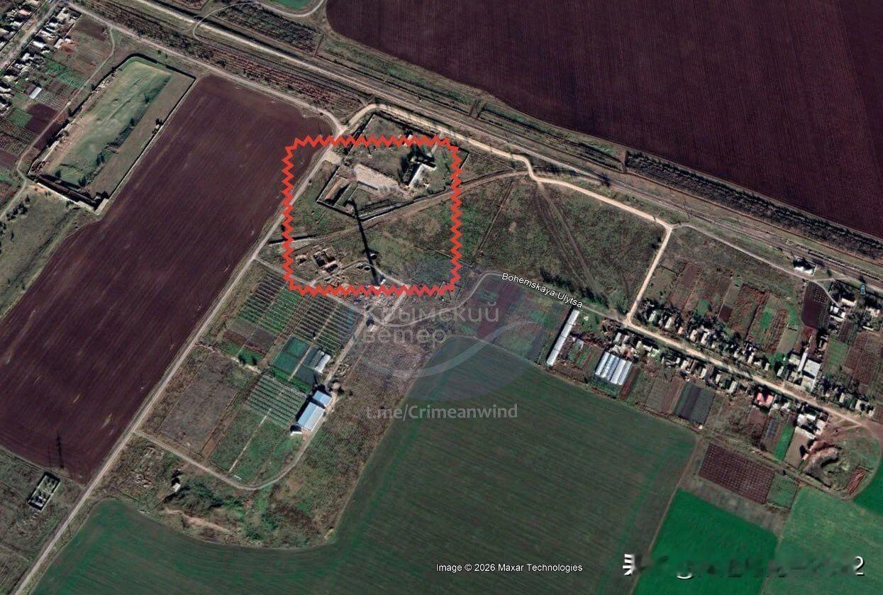 卫星图直击：俄占区克里米亚占科伊再遭无人机“夜袭”

2月20日凌晨，克里米亚被