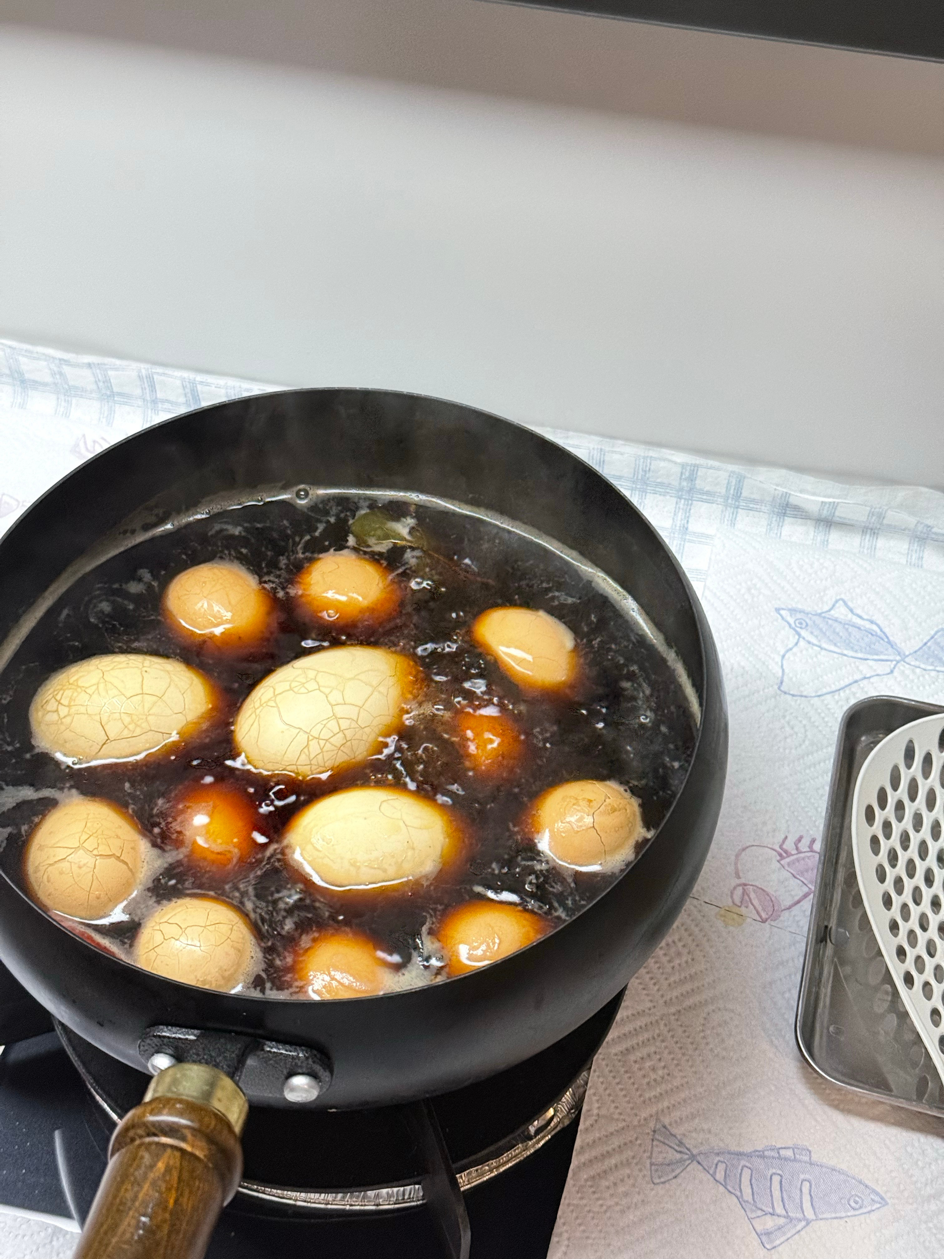 美味茶叶蛋生成中 