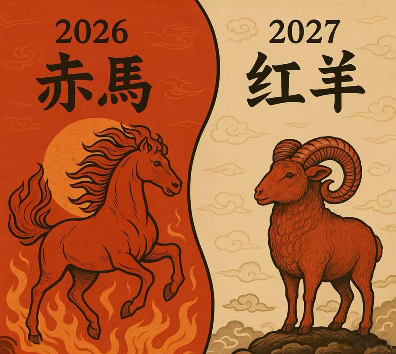 你看，丙午年，火旺的极端年份，天干是火，地支是火，天干地支加起来，是极旺的火。已