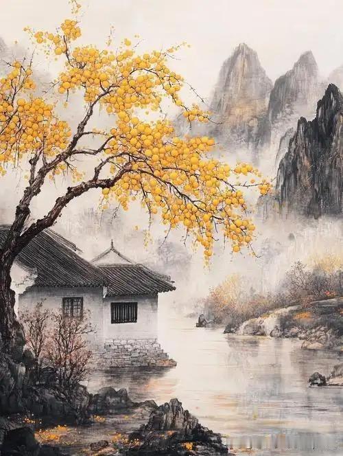 《漫兴·其五》
——宋·郑樵 
初秋一雨新凉，
子夜长吟未央。
阶下花枝冷艳，