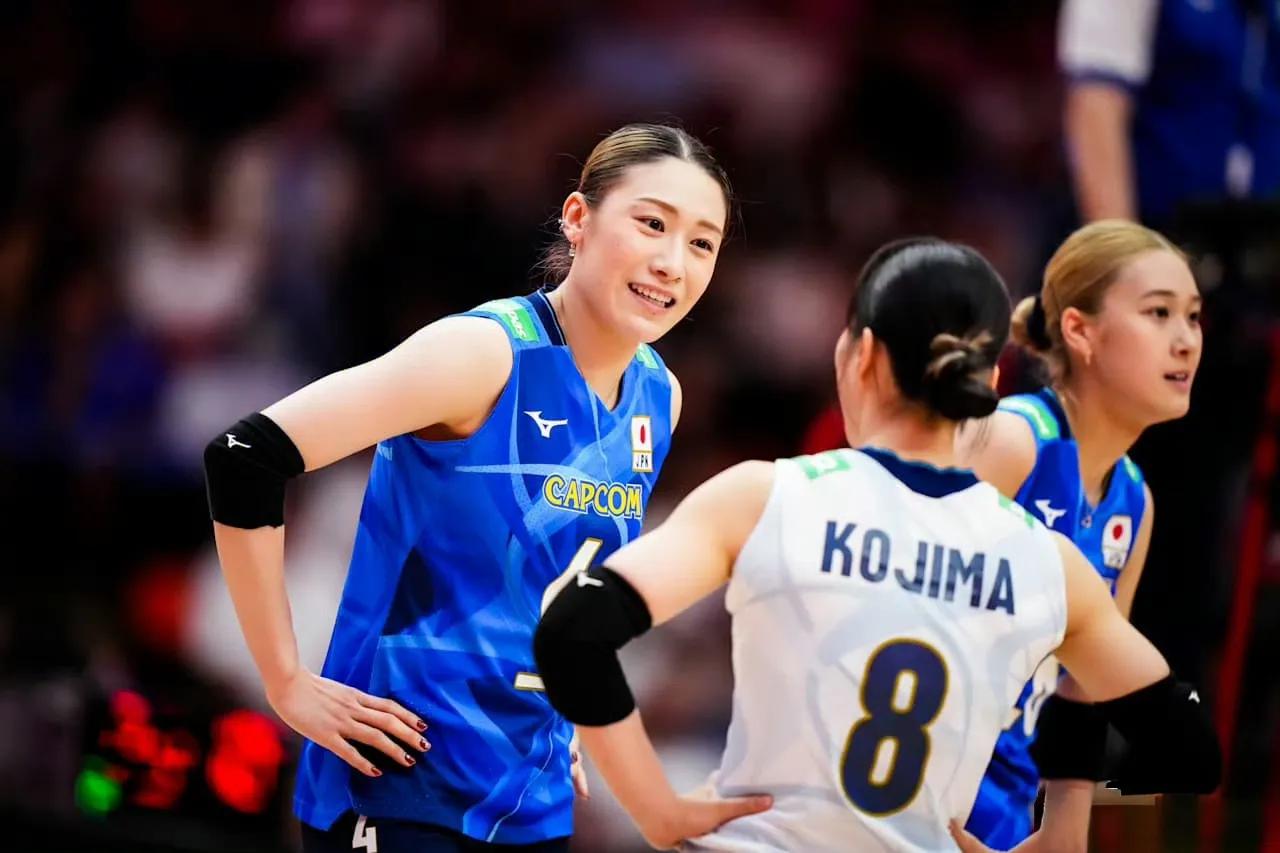 【日本女排3-1力克塞尔维亚，小组第一出线】

在刚刚结束的女排世锦赛H组比赛中