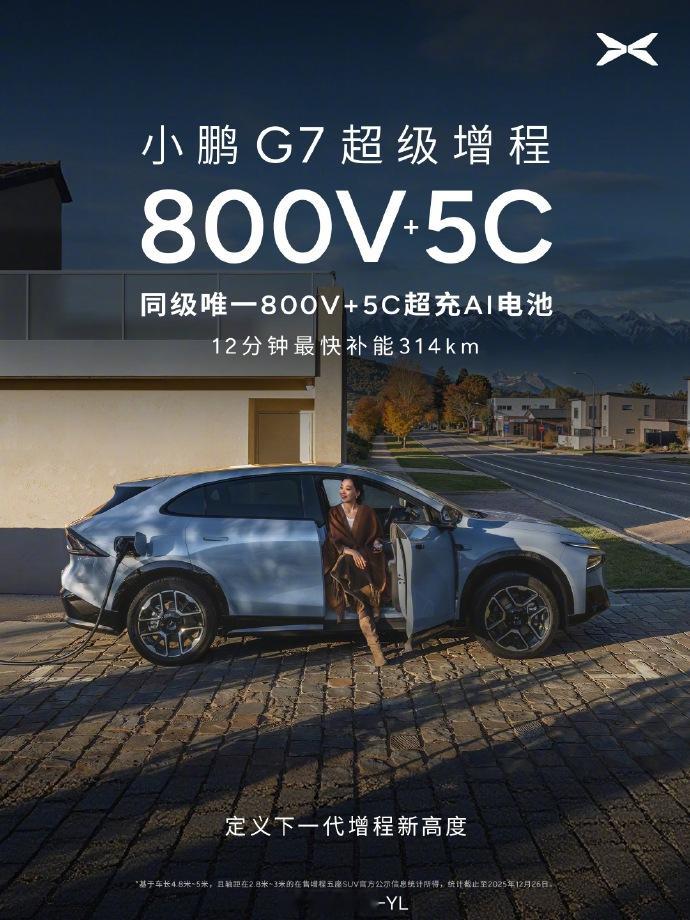 1704公里超长续航SUV小鹏G7来了 小鹏这波双动力的路线，是在纯电的基础上来