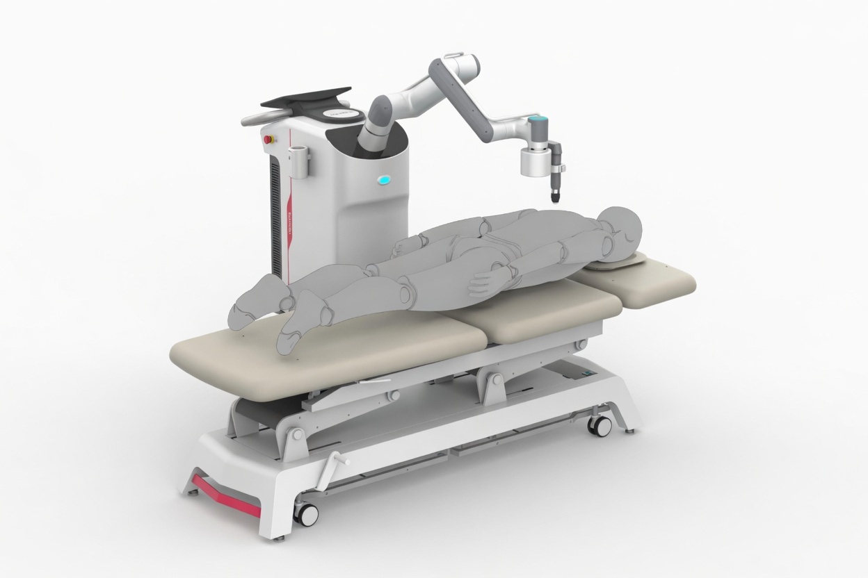 4月28日，翔宇医疗宣布，旗下AI理疗机器人系列的重磅产品——体外冲击波治疗仪（