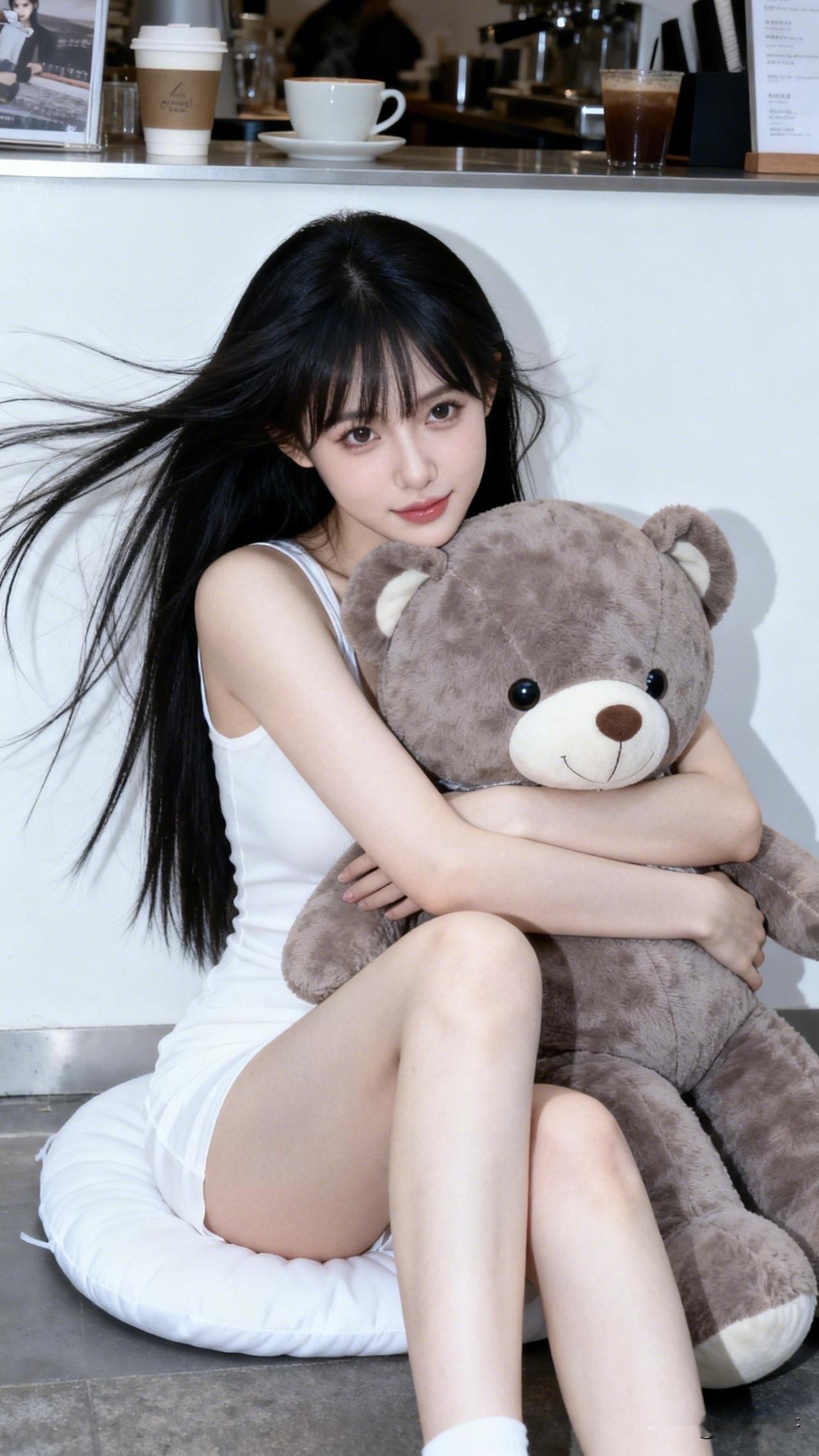 每日艺术照分享＃：可爱女友系，杂志大片既视感！[可爱]