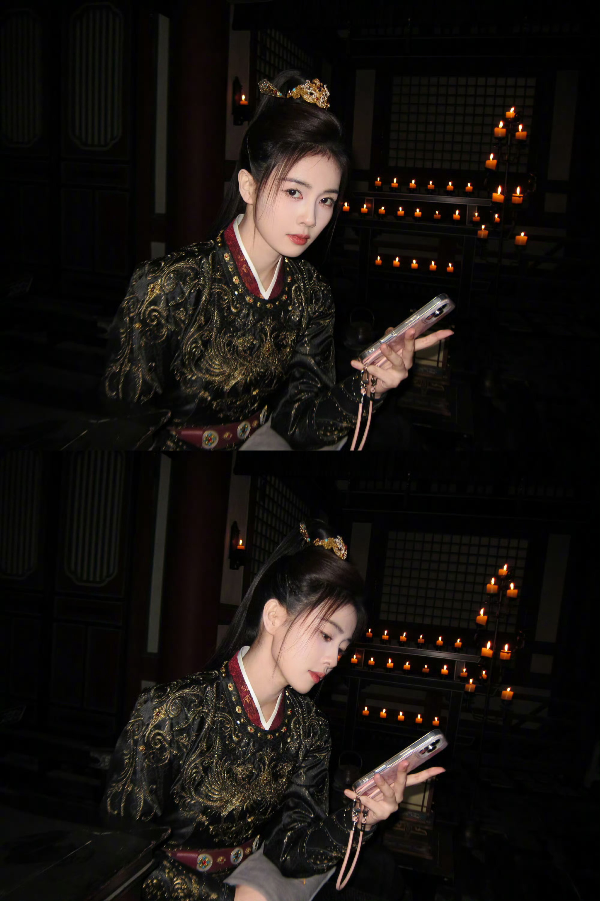 白鹿发红包宣传唐宫奇案白鹿发红包感谢支持唐宫奇案 白鹿太好了 发红包宣传《唐宫奇