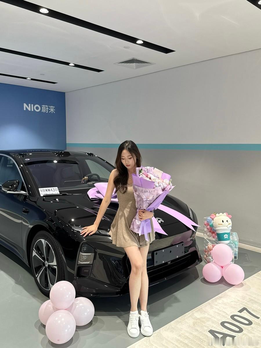 💜🎀喜提黑武士et5t 正式开启蔚来之旅 蔚来无限可期～从试驾到提车全程服务