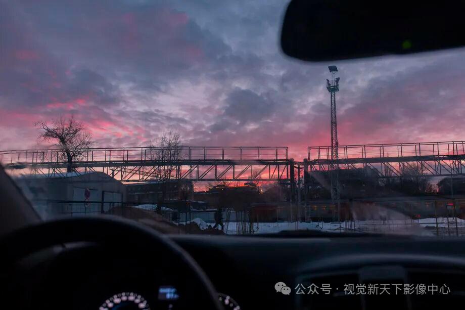 冬日黄昏