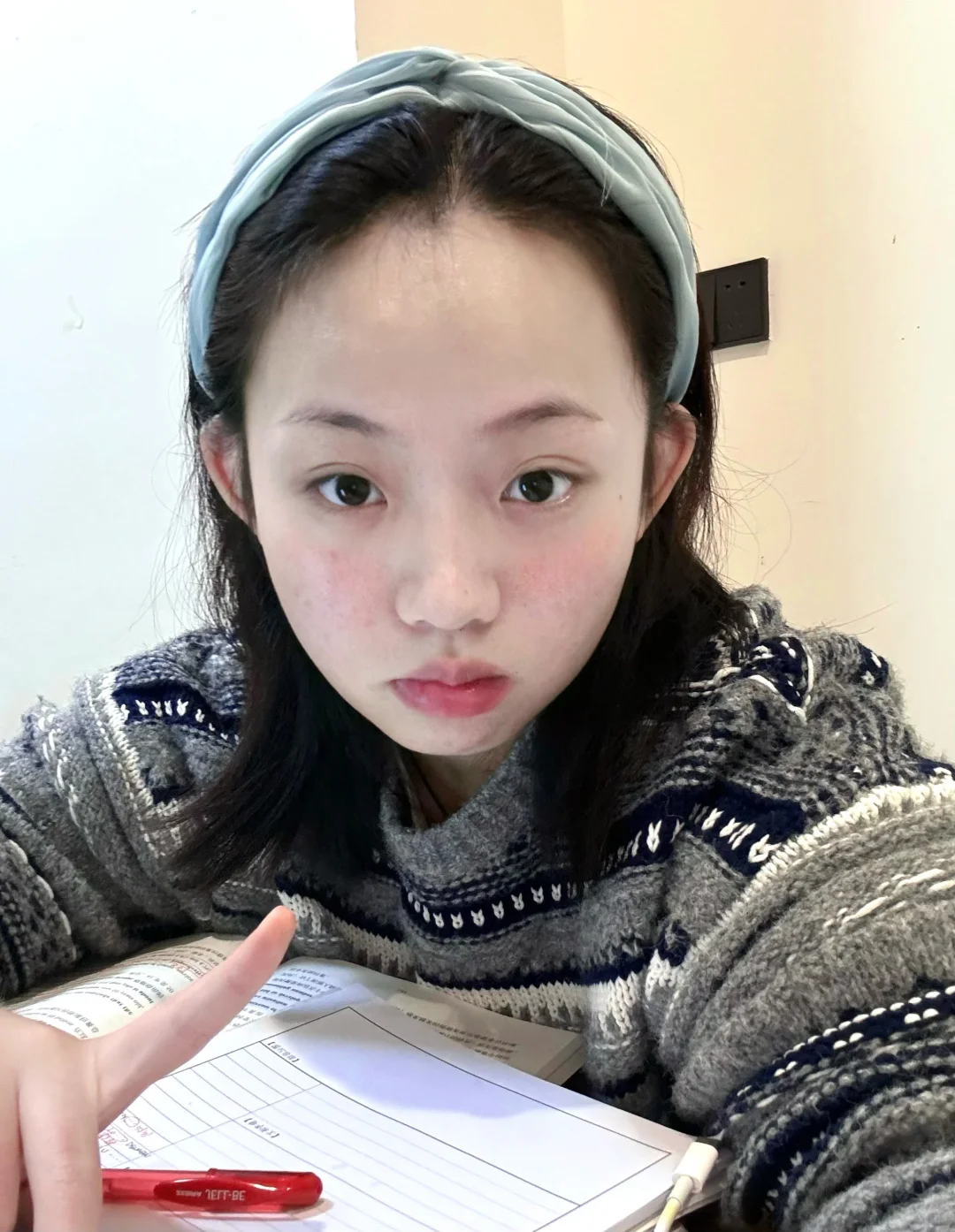 为什么一做题就上脸