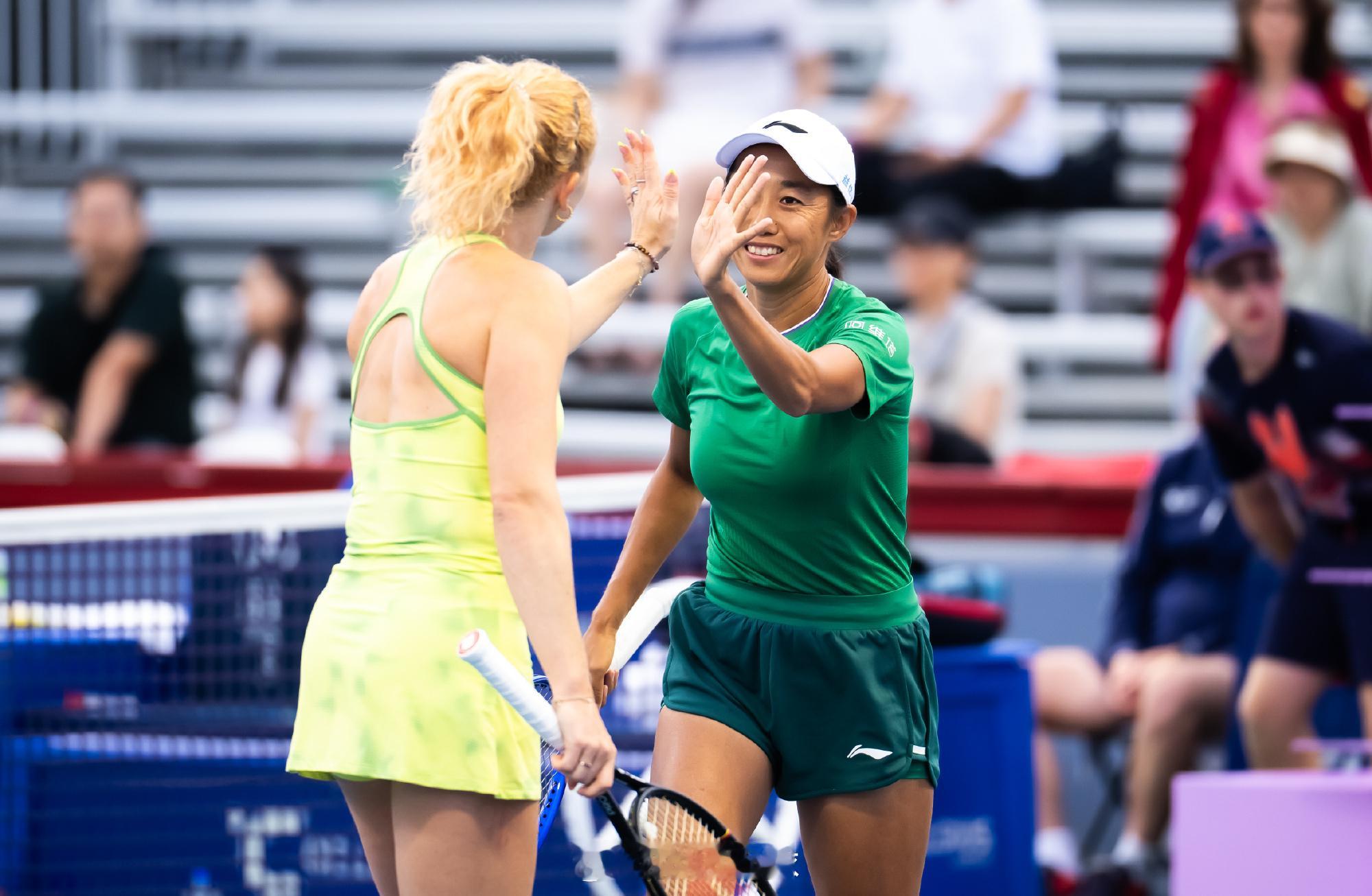 张帅组合晋级多伦多决赛张帅四进1000赛决赛 2026WTA1000多伦多站双打