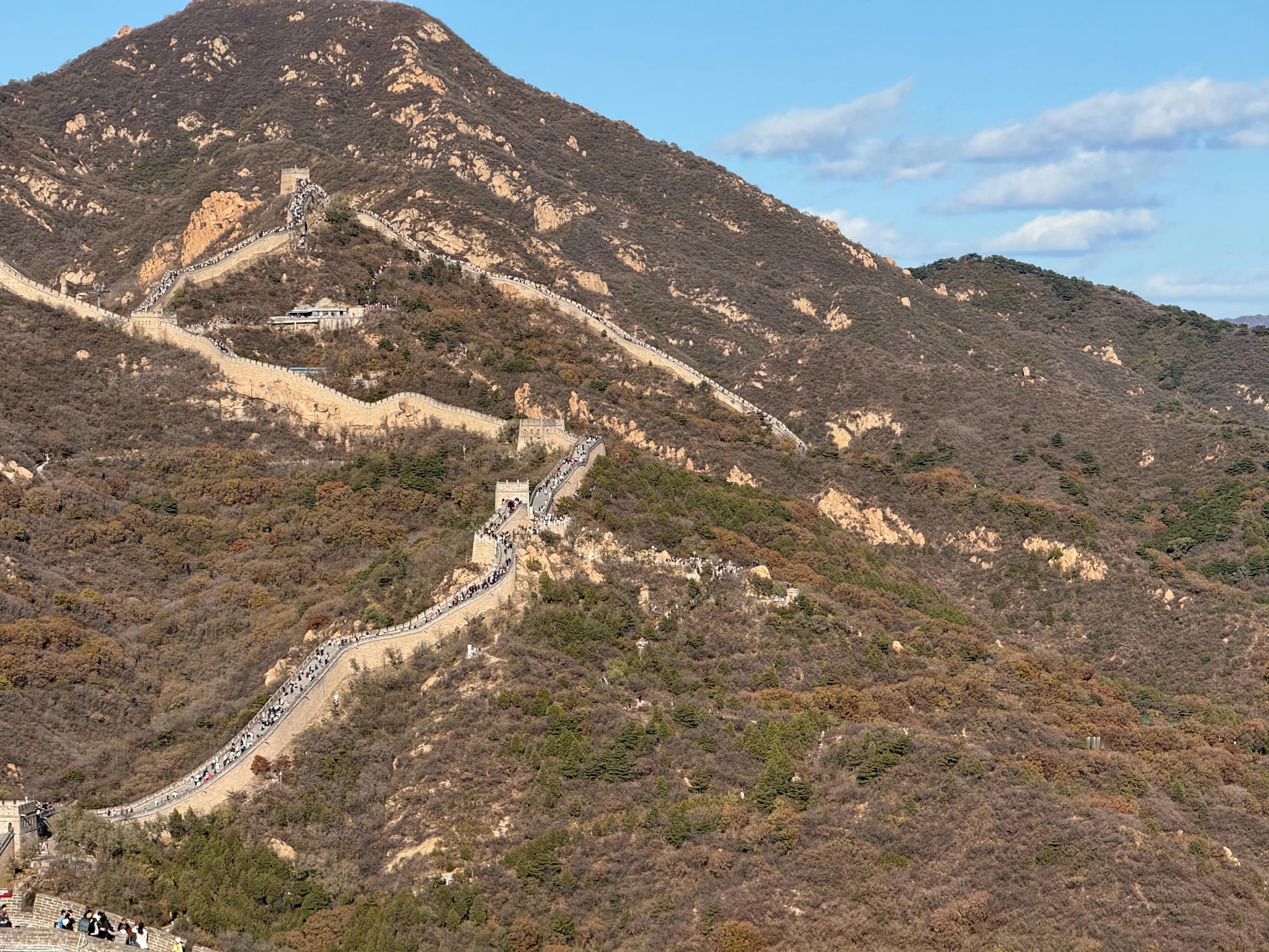 不到长城非好汉，到了长城一身汗[阴险] ​​​