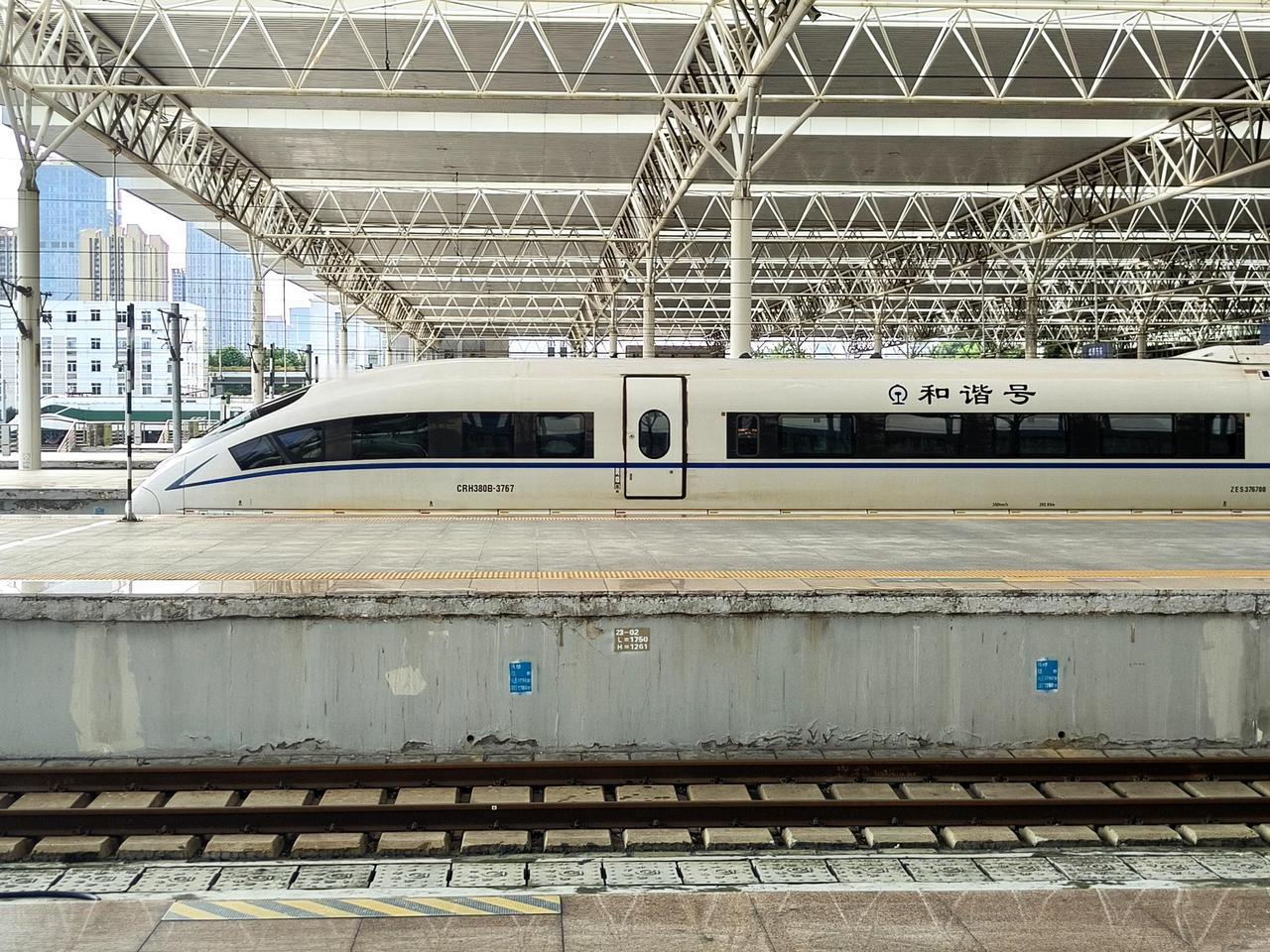 上热门 交通强国铁路先行 中国铁路 和谐号动车组