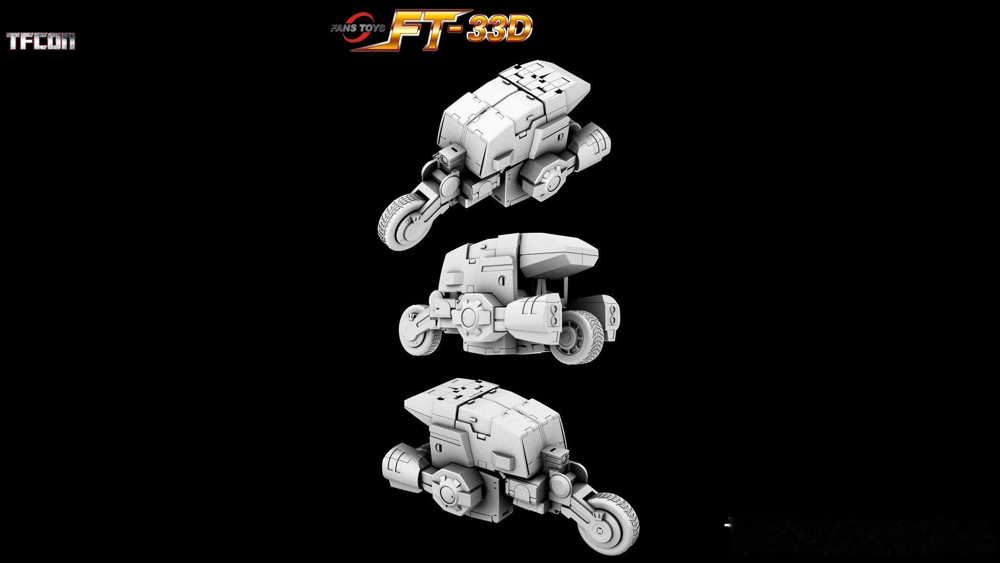Fanstoys FT 计算王 第三位成员 烙铁 公布 变形金刚