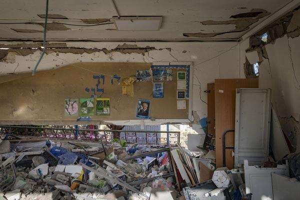 以色列阿拉德市的一幕。