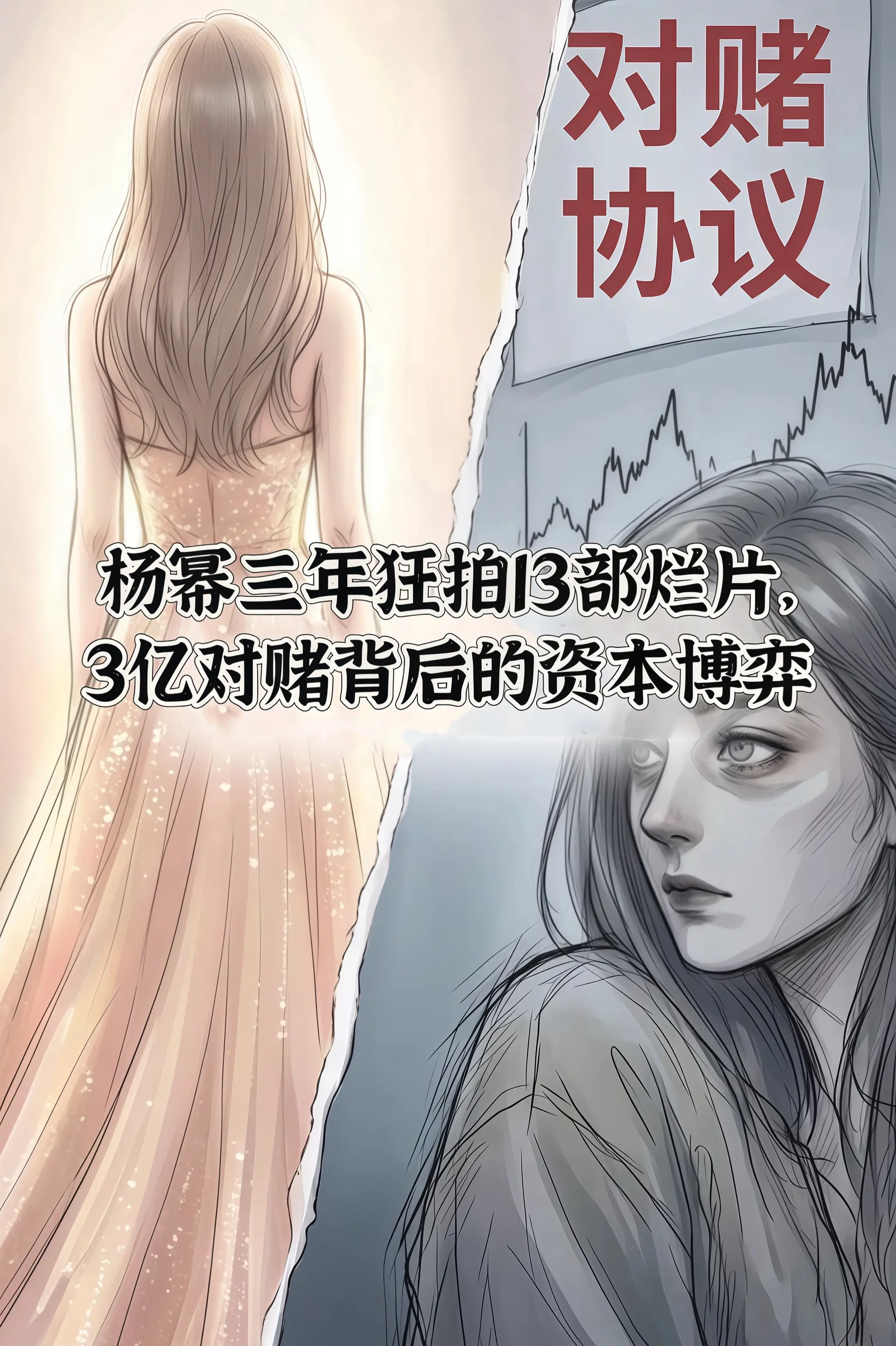 杨幂三年狂拍13部烂片，3亿对赌背后的资。本博弈