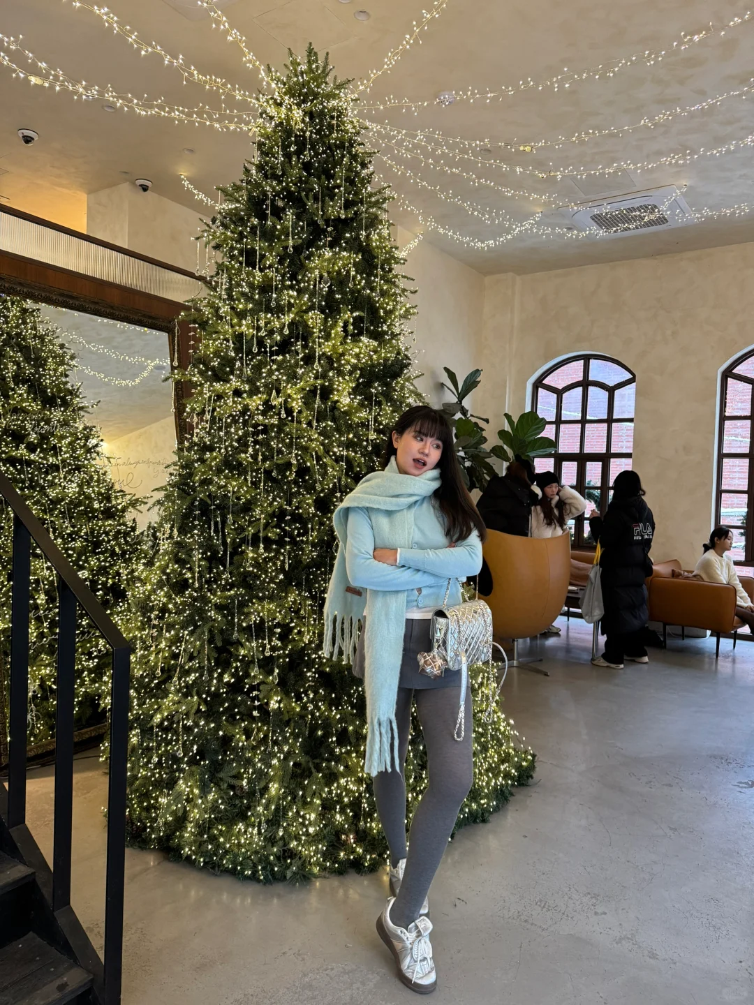 🇰🇷首尔的初雪❄️配上圣诞🎄live简直绝了