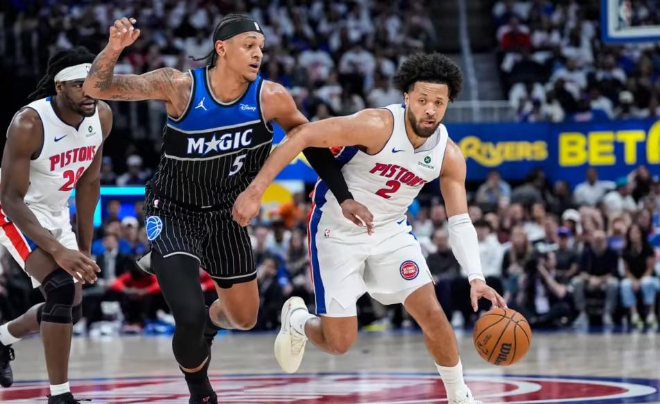 活塞98-83大胜魔术，第三节打出30-3攻击波，看来魔术想要黑八没那么容易。