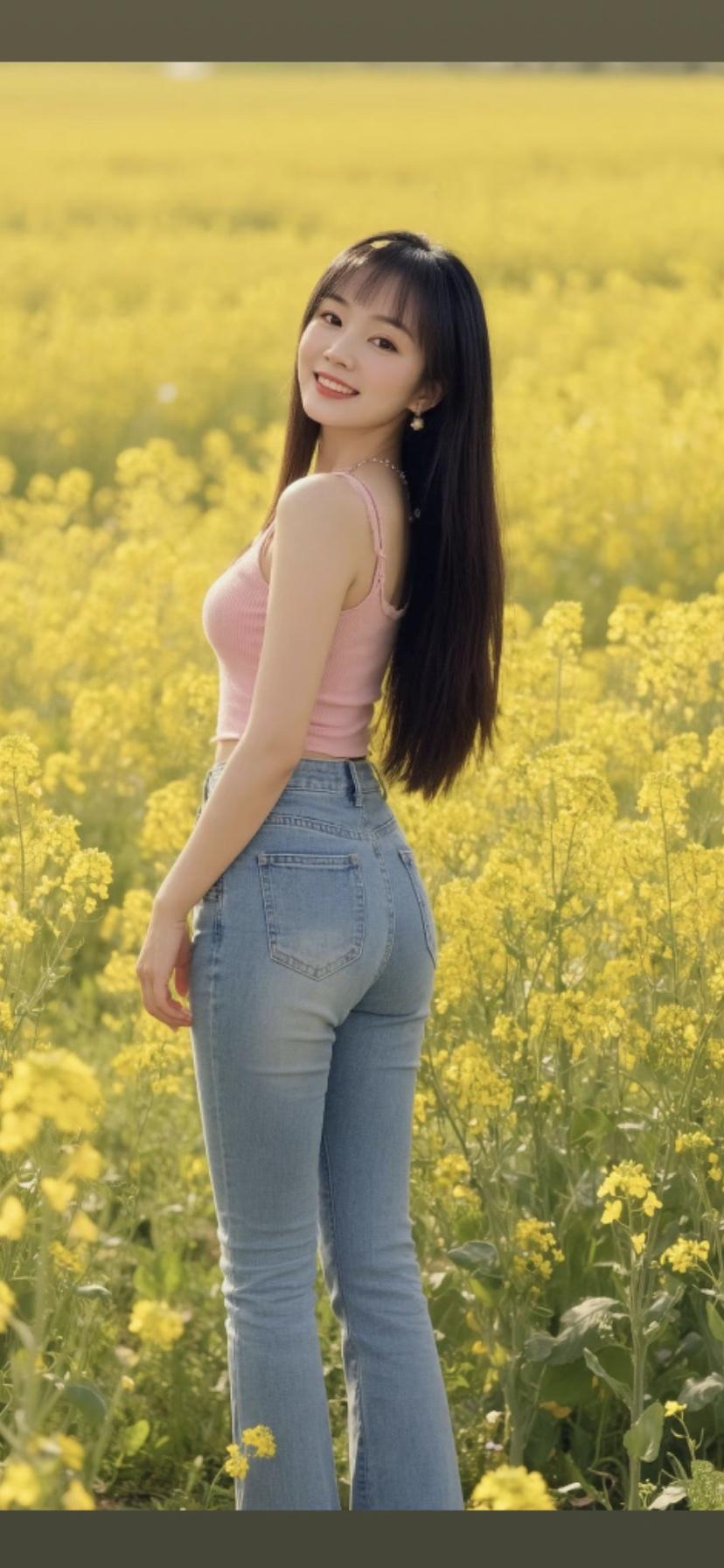 置身花海，感受自然的美好与宁静。