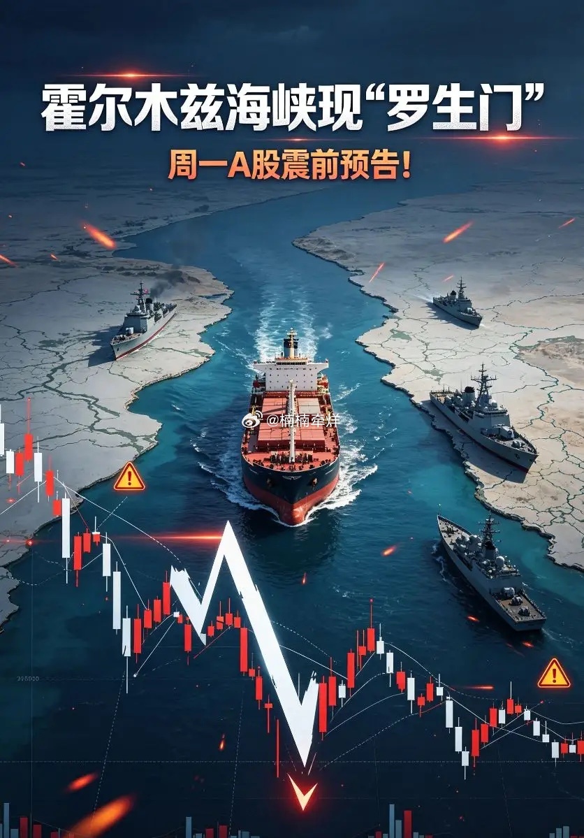 霍尔木兹海峡信息现罗生门，周一A股开盘承压前瞻周日霍尔木兹海峡局势传出矛盾消息：