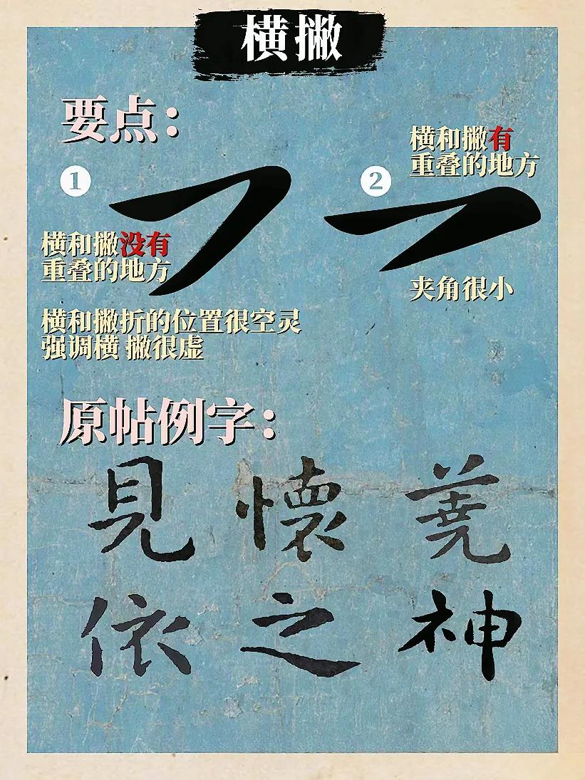 钟繇小楷《宣示表》教程：点画篇（五）
分类学习，是一个非常行之有效的方法，通过一