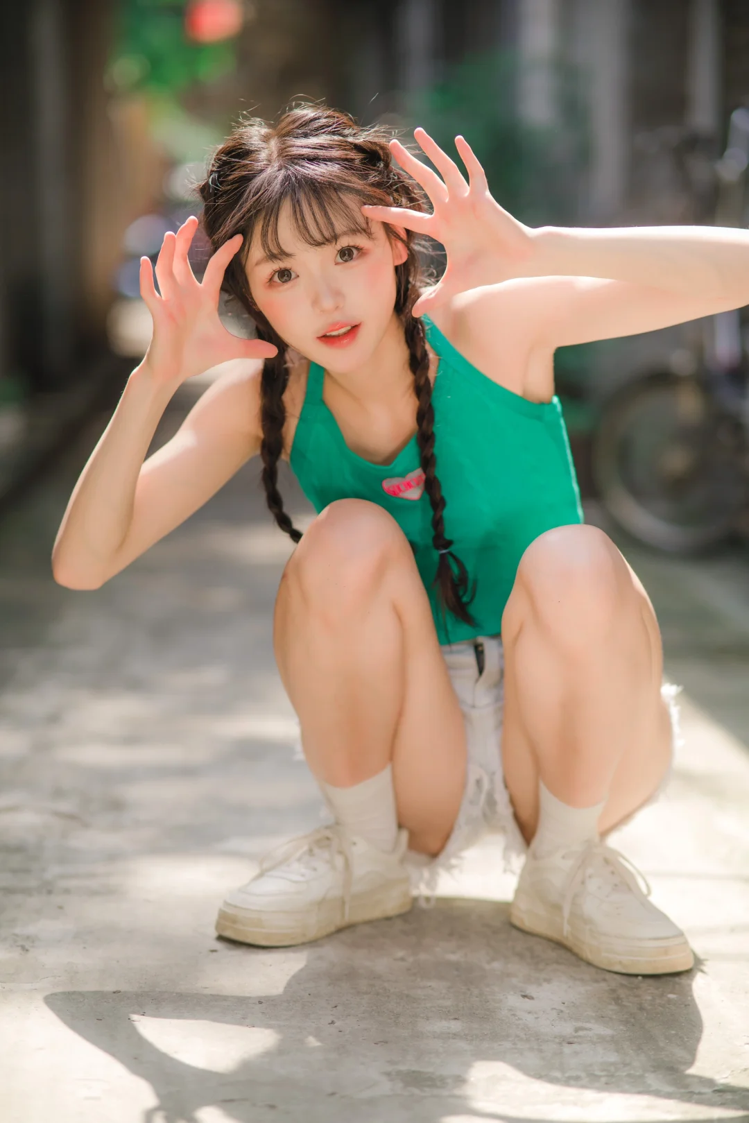 一起跳进夏天吧🌴｜老社区日系鬼马元气拍照