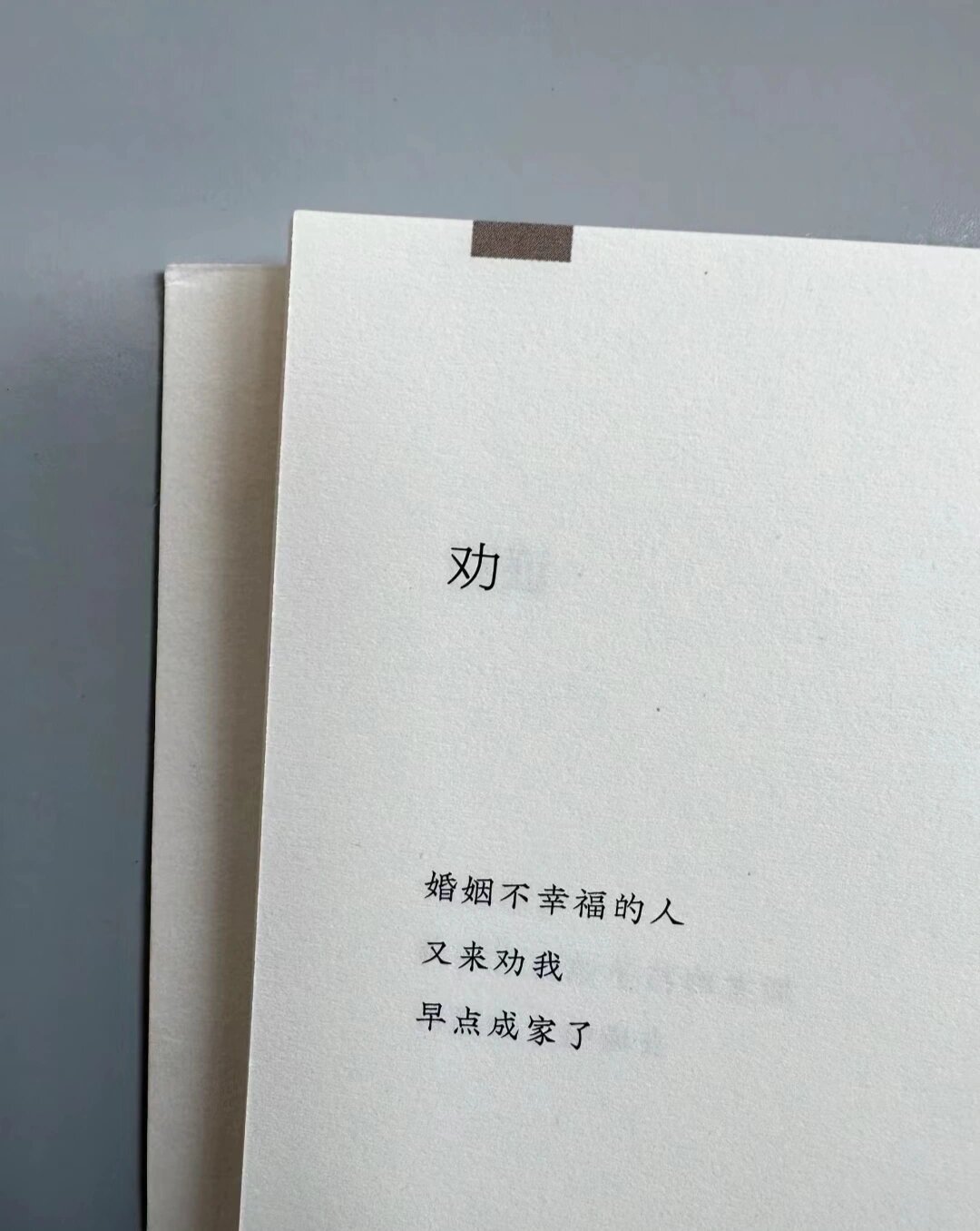 这简短的小诗集真的太有趣啦 ​​​