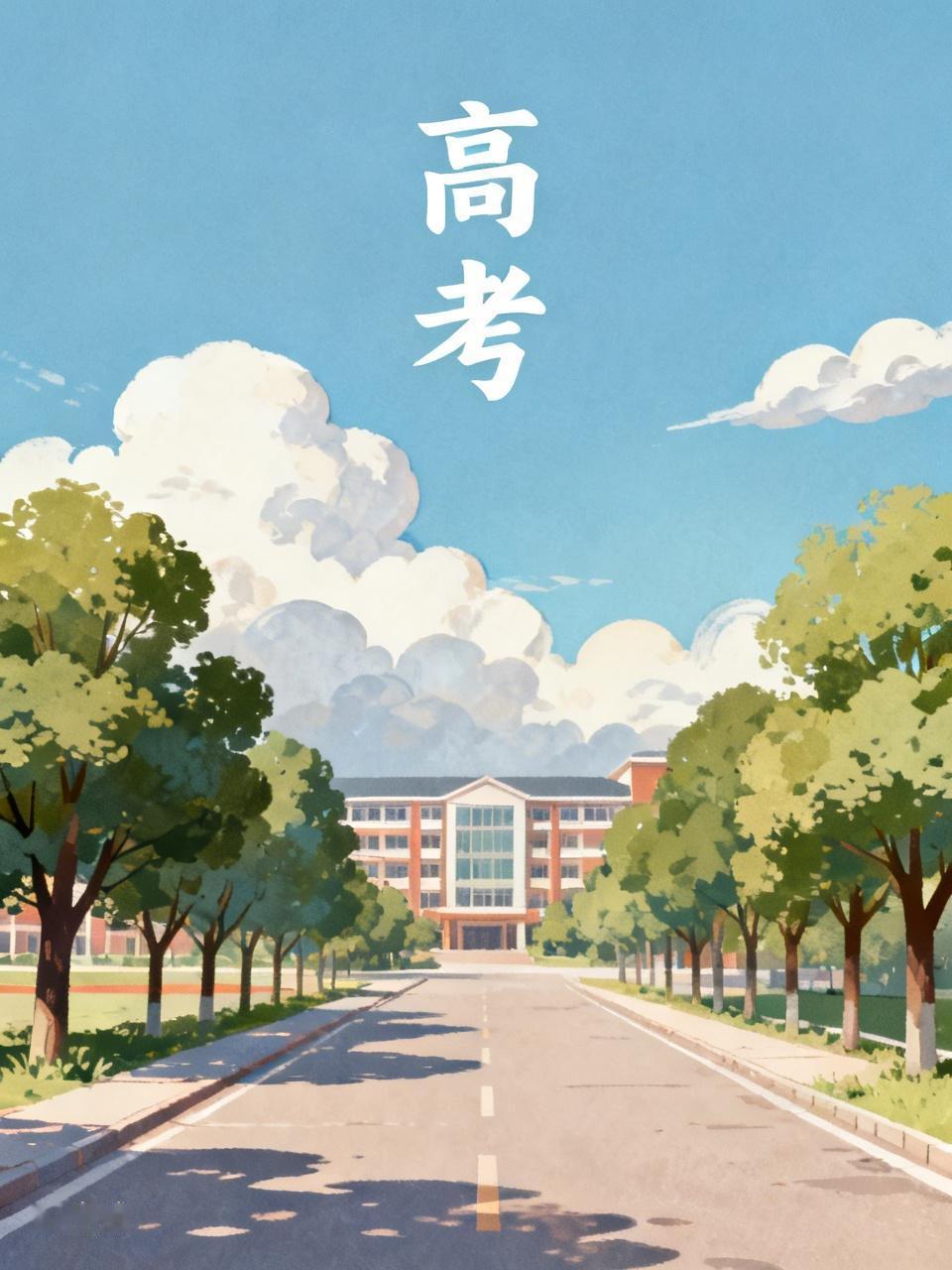 我认为是
每年的高考日，上午10点以后，我都会骑着电动车去家门口的南开中学，或者