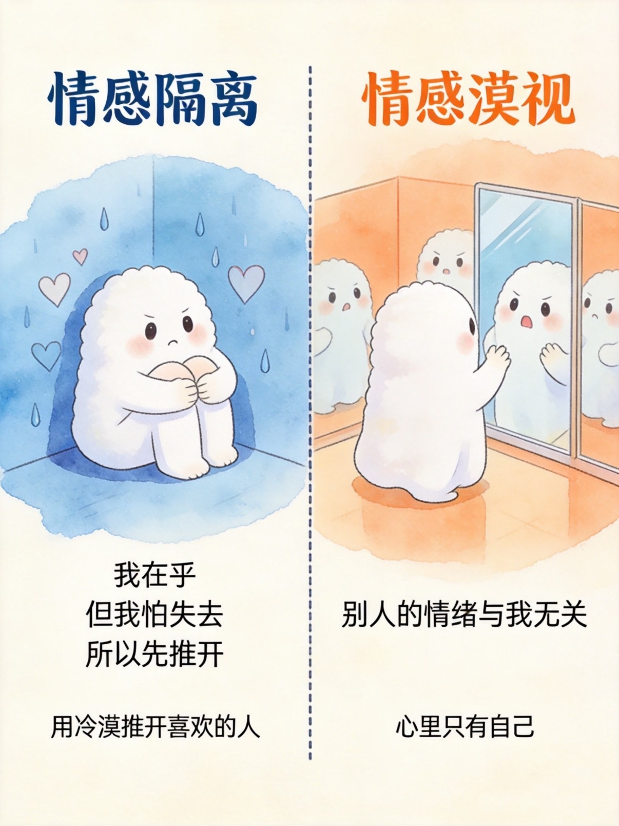原来这叫情感漠视情感漠视（ Emotional Neglect￼ ）指的是一种在