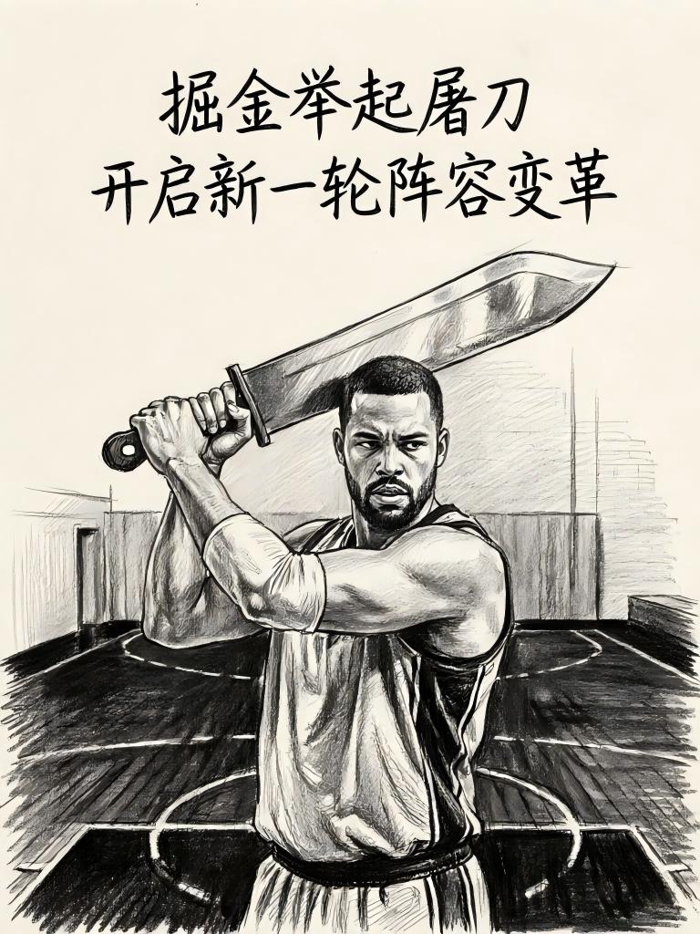 果然，掘金队将对现有的阵容进行大刀阔斧的改革，既然他们在当前赛季倒在了季后赛的首