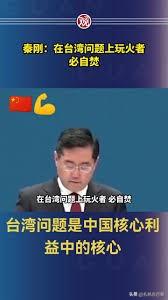 秦刚的意思非常明确，如果台海发生战事，我们在台海之战中一定会胜利，一定会收复台湾