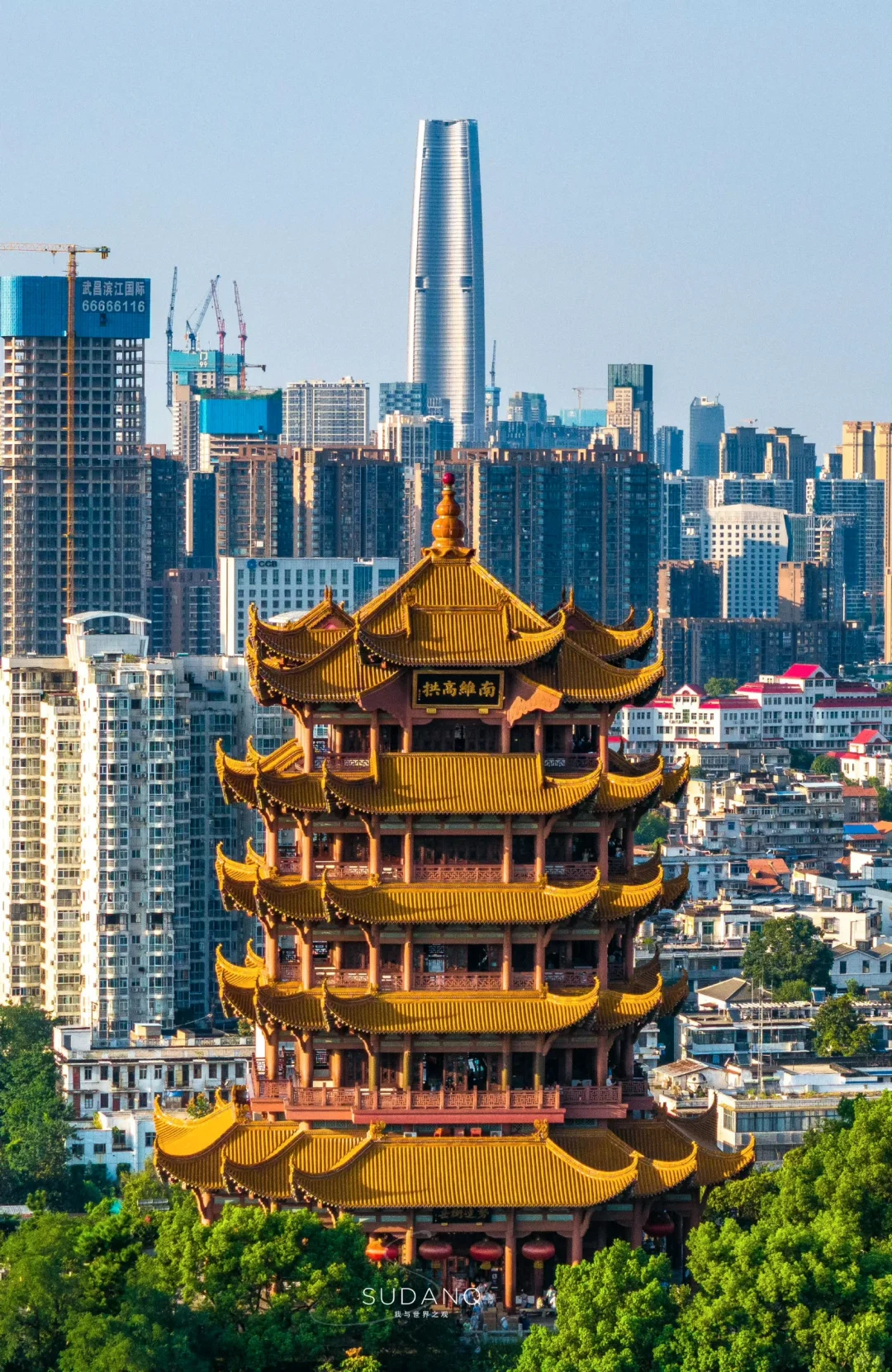 武汉黄鹤楼拍摄机位‼️最经典的还是最后四张