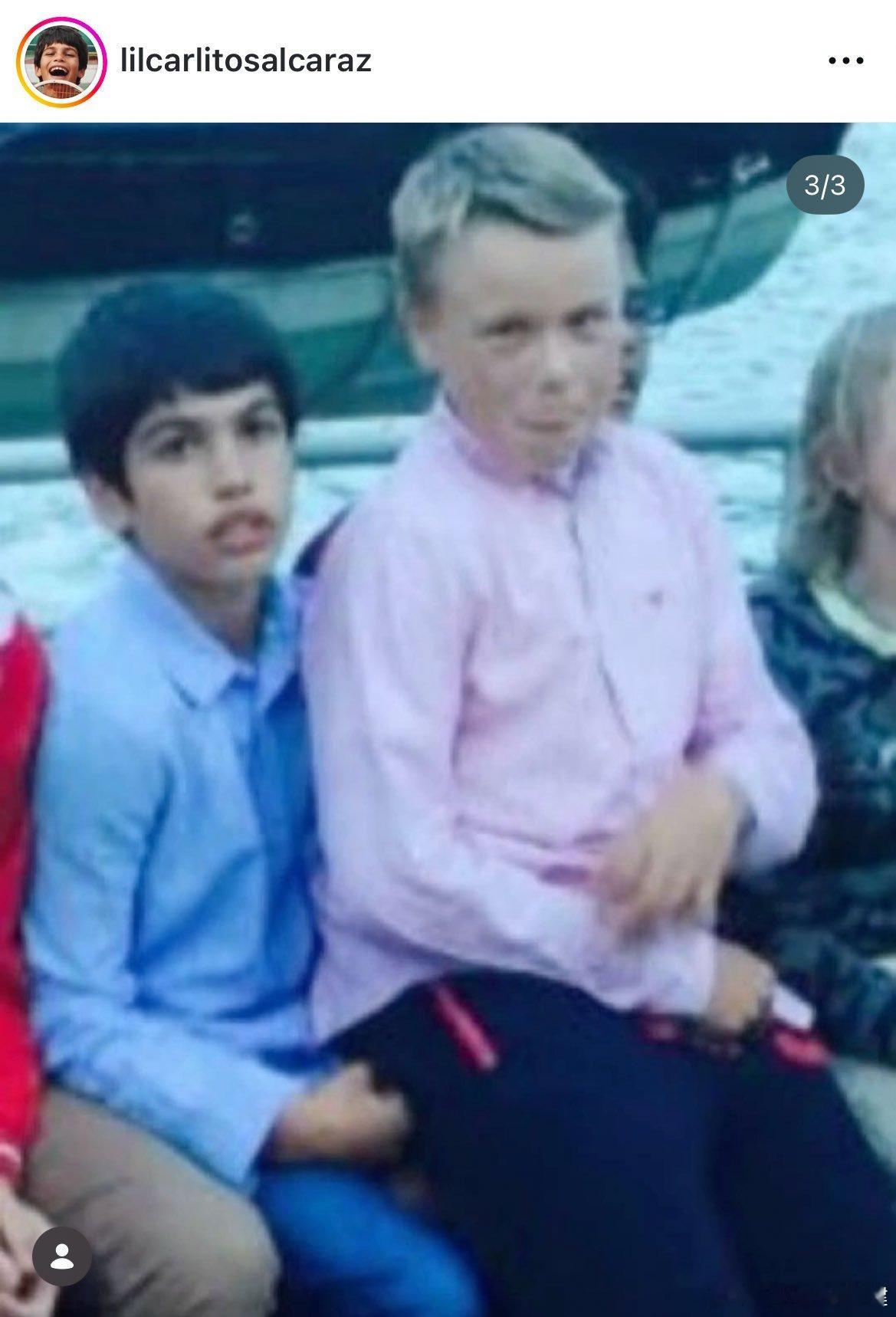 哈哈哈！这是阿卡和谁？这很澳网