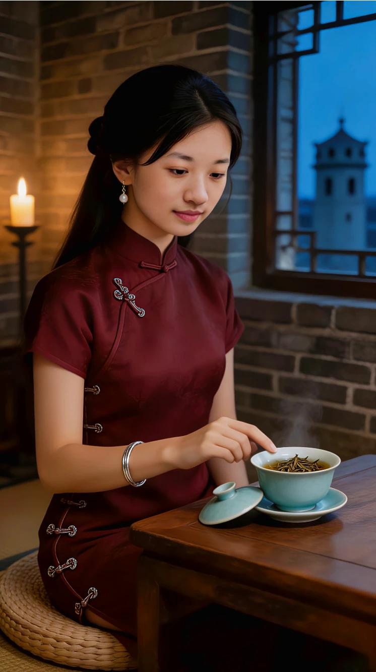 初泡太满的那个人，
后来是后悔了，还是庆幸没喝到二泡？我赌一罐锦云单丛，
他后来