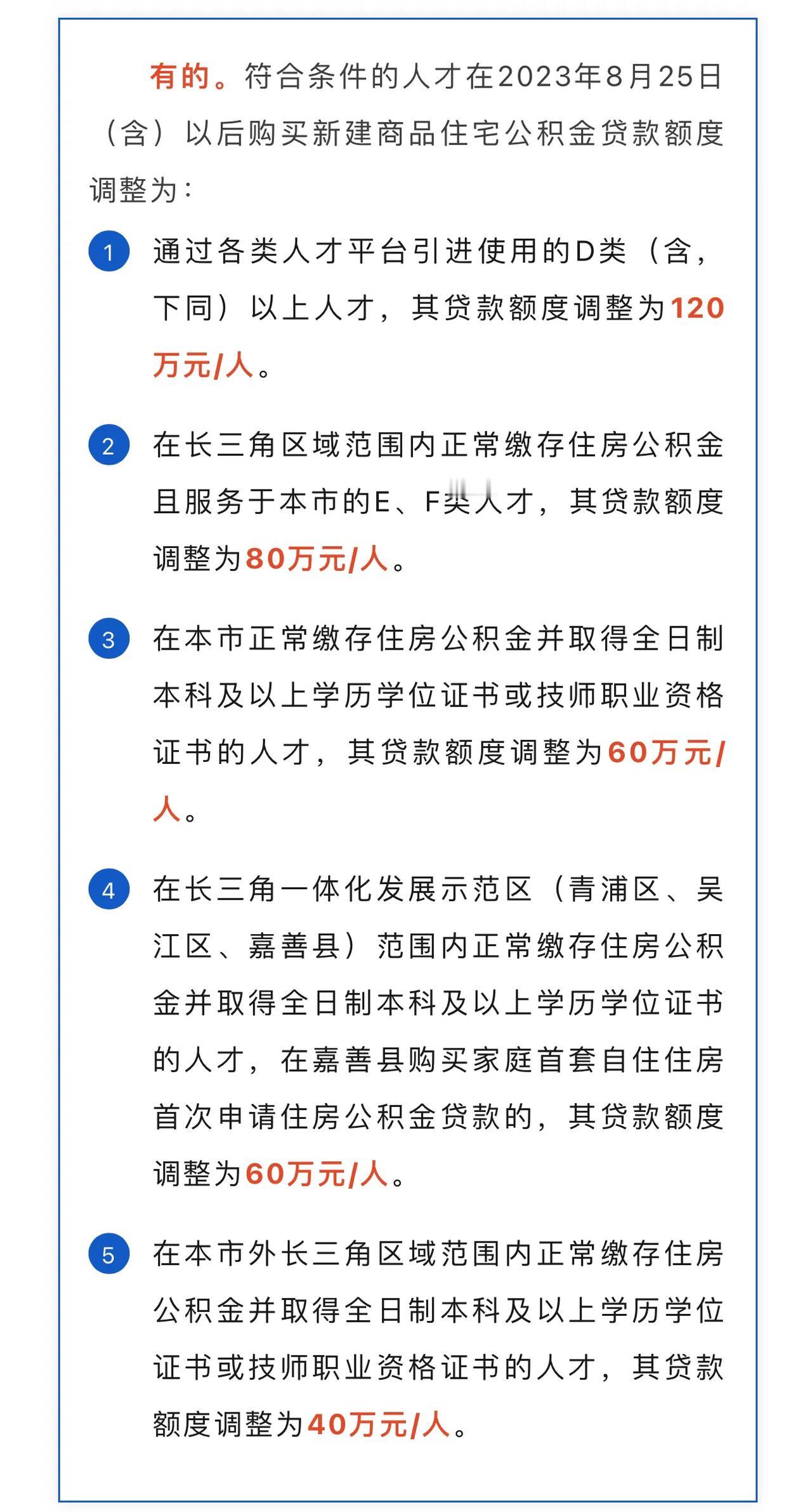 8月25日起，嘉兴购买新建商品房，本科学历首次公积金贷款可达60万