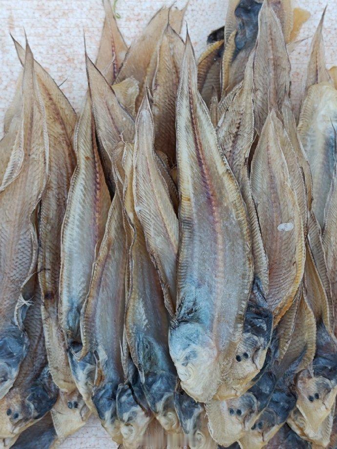 咸鱼干，龙脷，鯻（唱歌婆，钉公），角鱼。