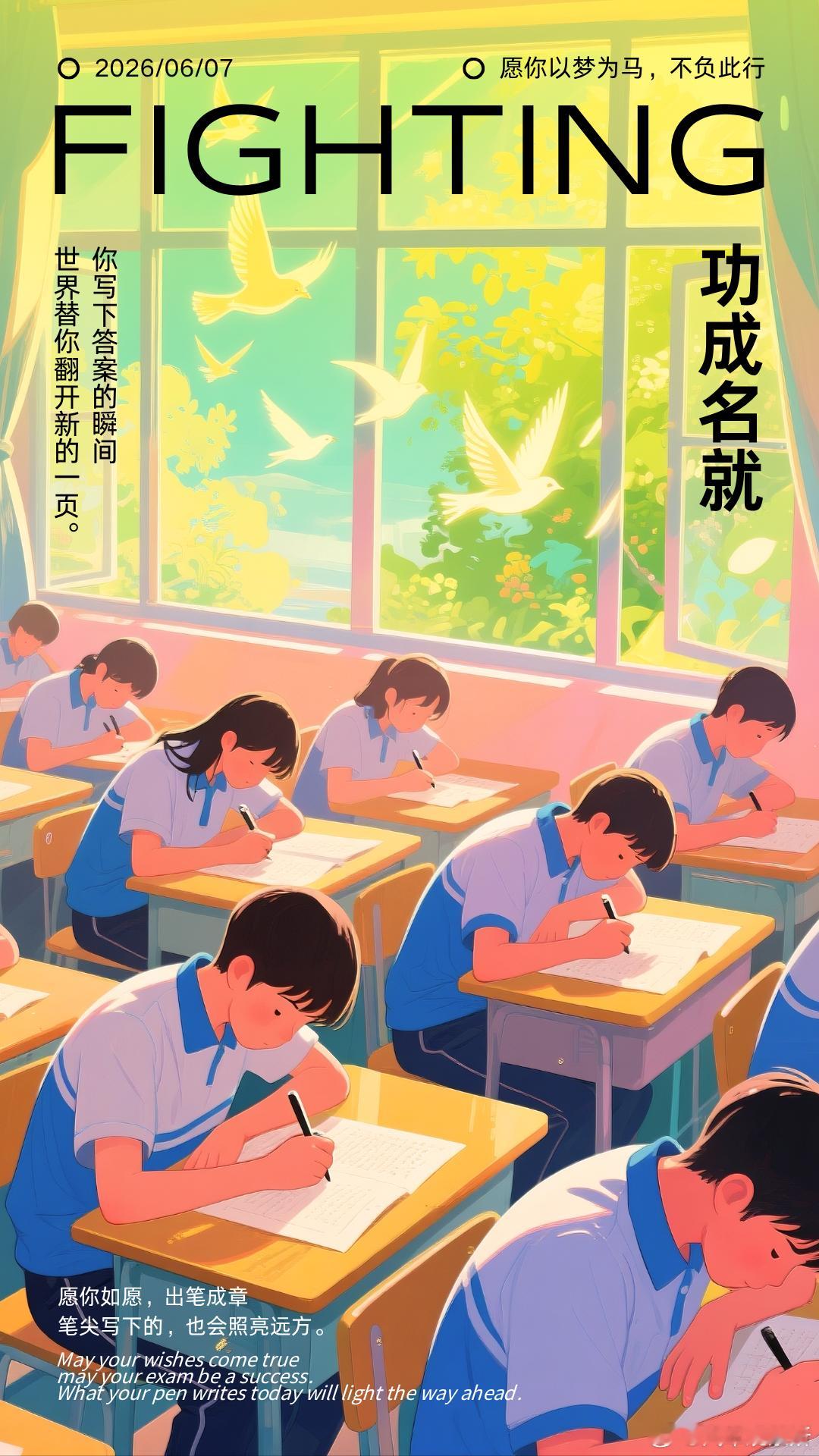 【2026高考倒计时6天】距离高考只剩 6 天，十余载寒窗，终于走到最后一站。不