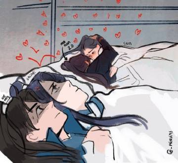 #二哈和他的白猫师尊##燃晚# 薛蒙：？怎么这么大动静，他们在练功嘛…师昧：艹，