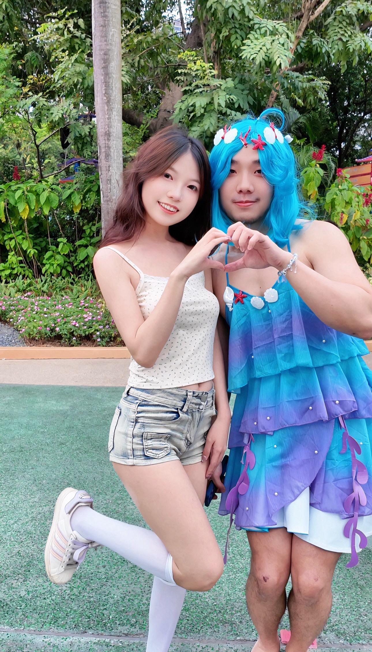 长隆万圣节万圣节甜妹萌妹npc