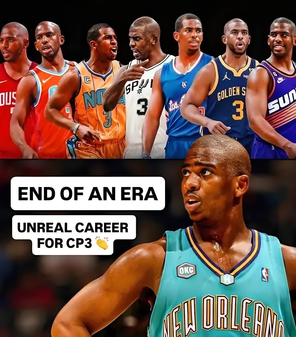 NBA球星克里斯·保罗想加盟火箭队完成本赛季被拒后，他在社媒宣布退役，结束自己的