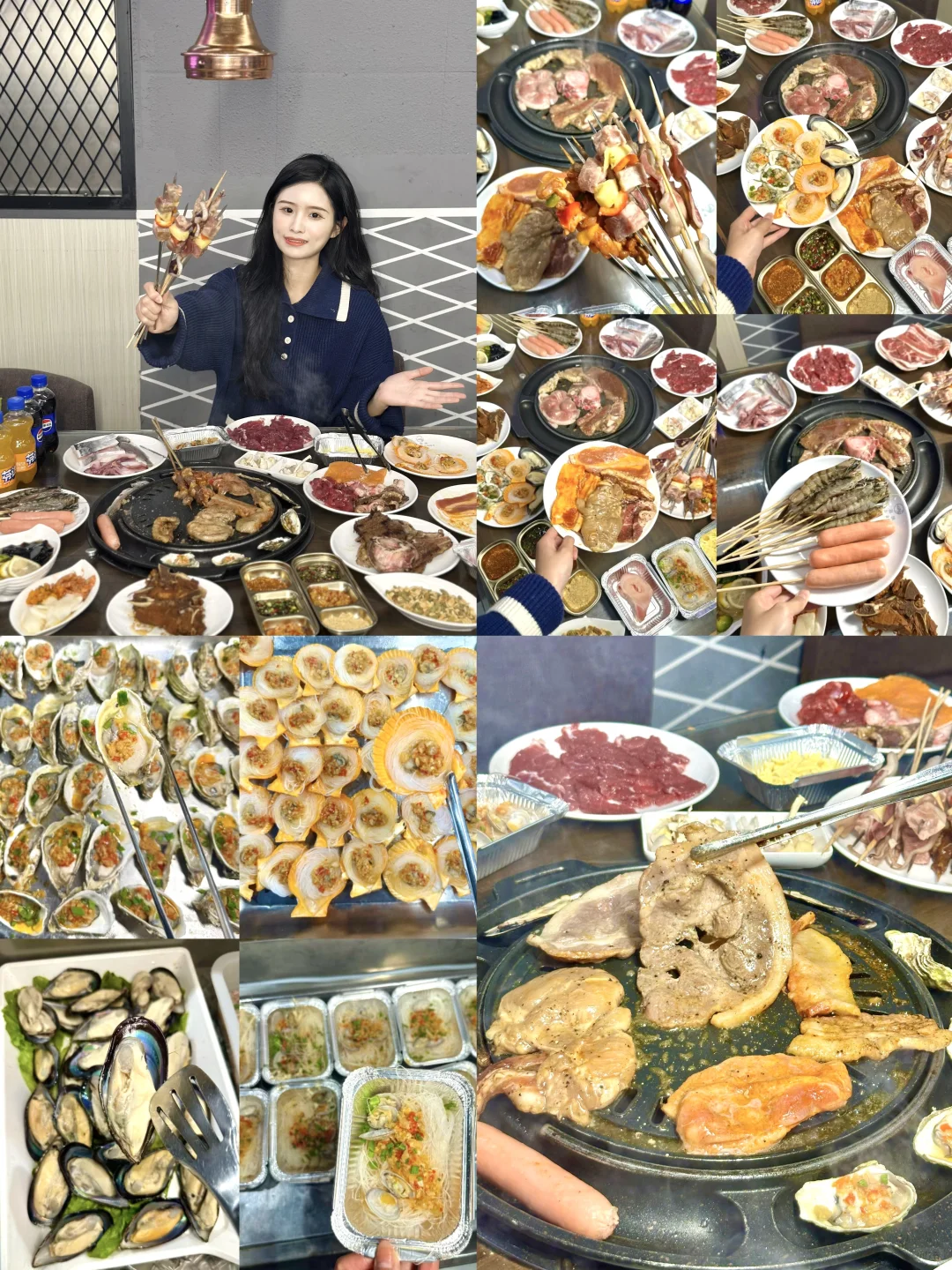 不愧是大学城！49能吃上自助！！河源这物价？？