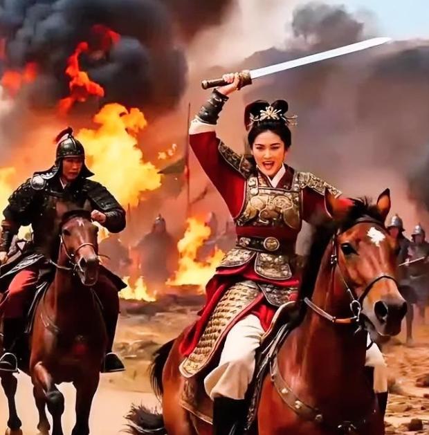 秦良玉，39岁，丈夫被诬告病死狱中。47岁，哥哥秦邦屏战死浑河，哥哥秦邦翰战死浑