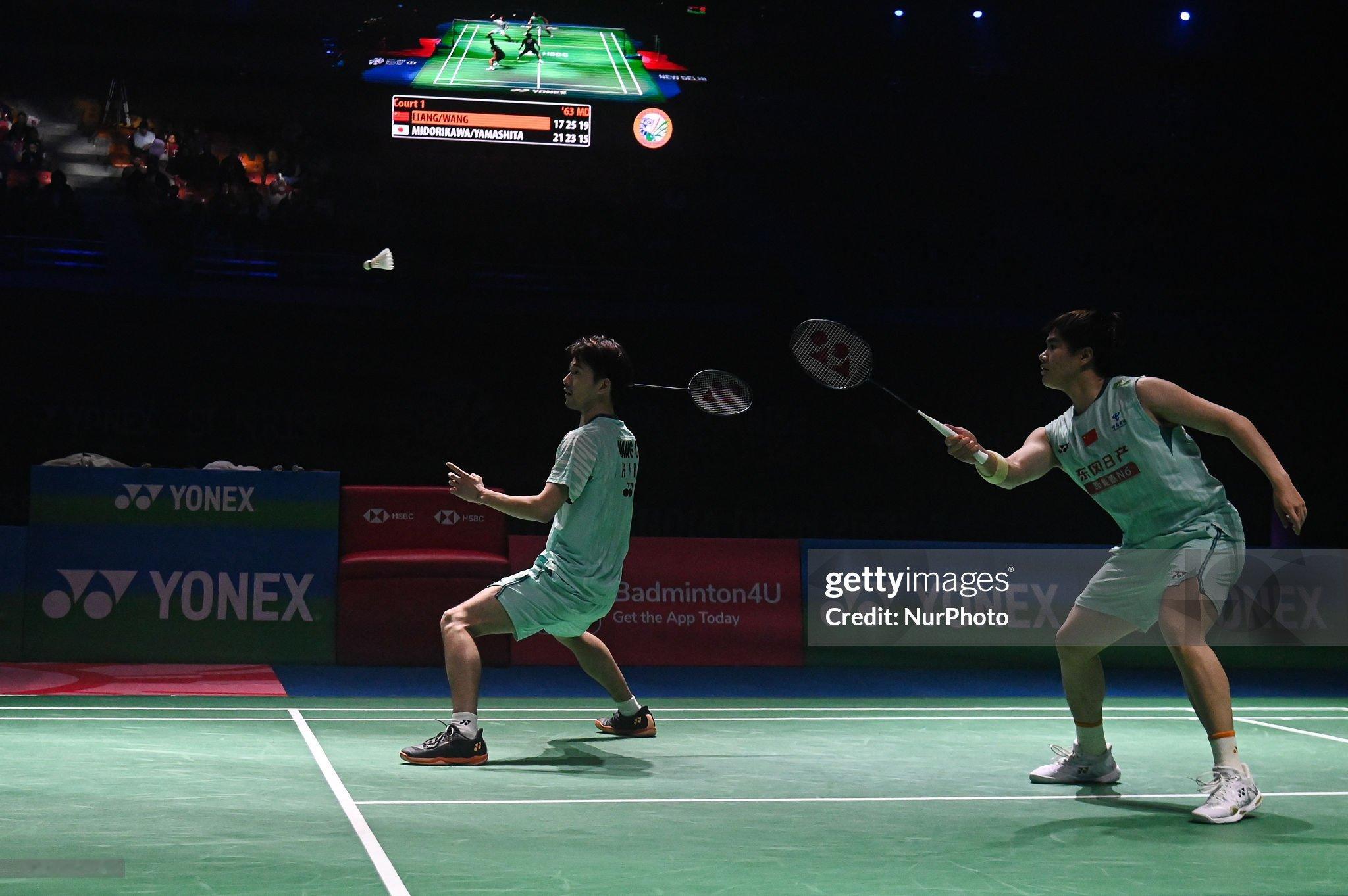 梁王驾到梁王组合 梁王组合印度赛夺冠 -赛事图文-2026印度羽毛球公开赛202