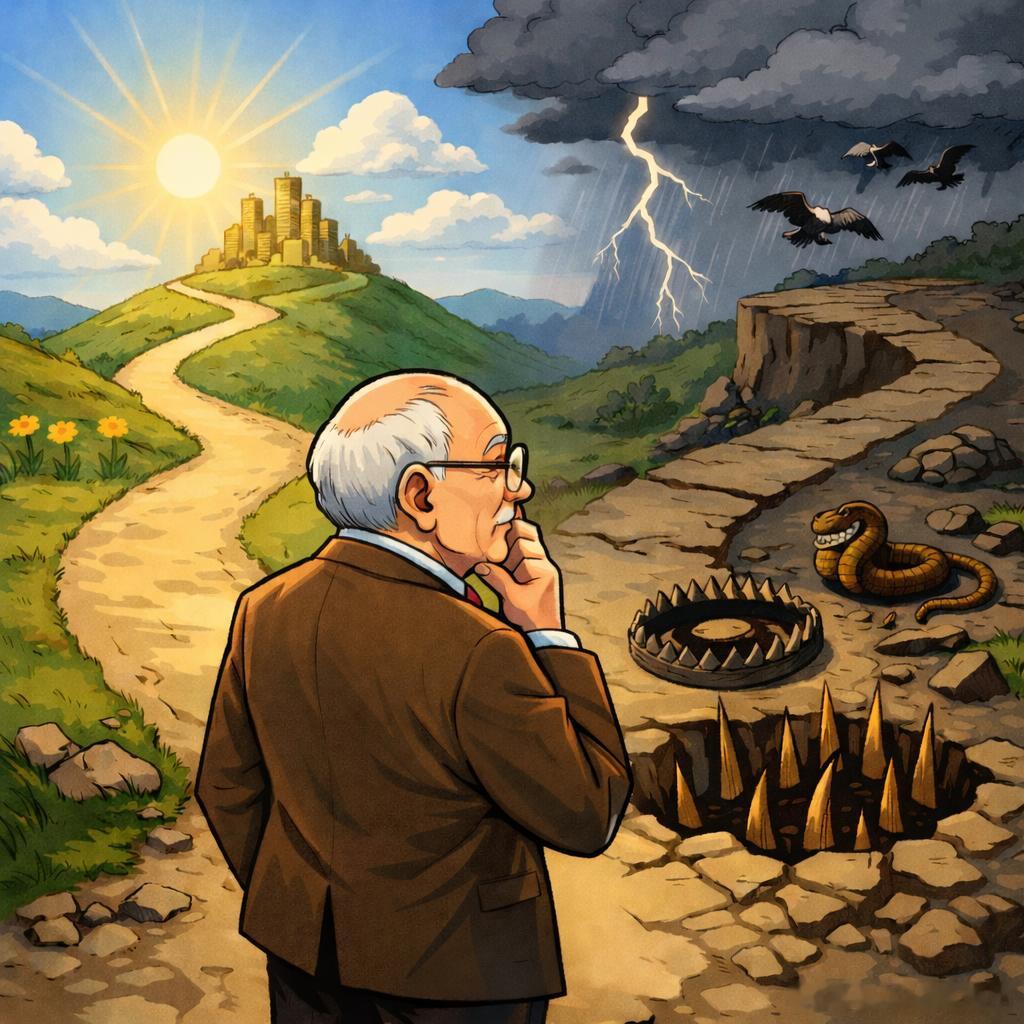 老牛的子夜沉思 逆向思维的真正威力：先把失败的路堵死，成功就会自己出现查理·芒格