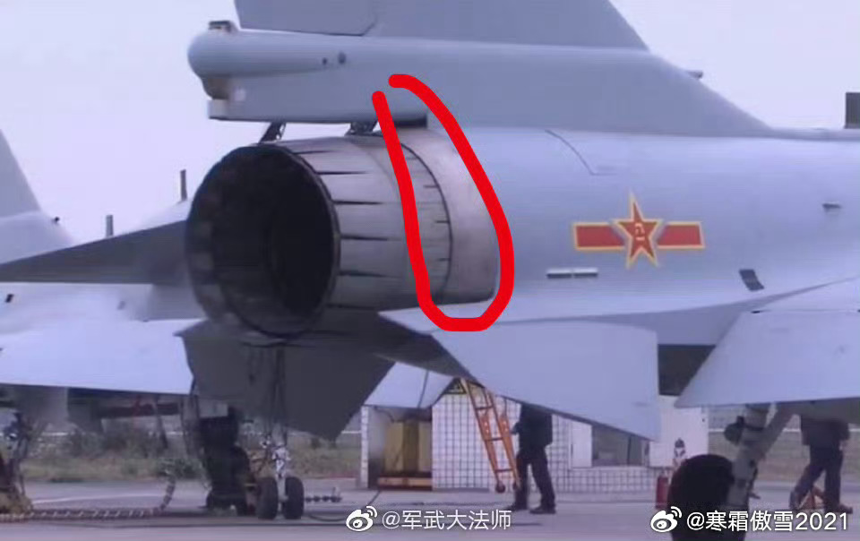 每天认识一件兵器武器装备军事ai新视野 辨认2025年受阅的J35A发动机是不是