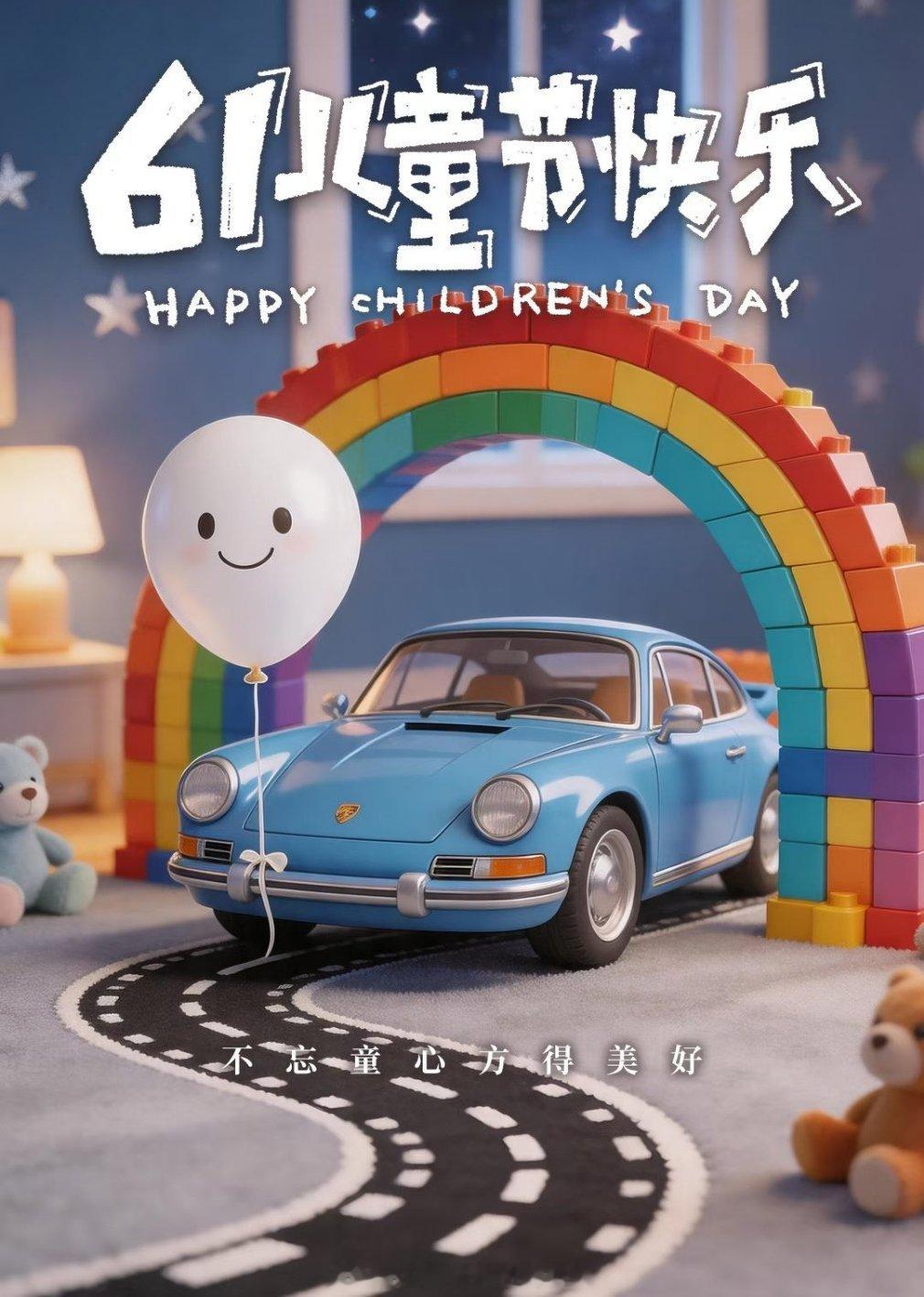 六一儿童节快乐保时捷
